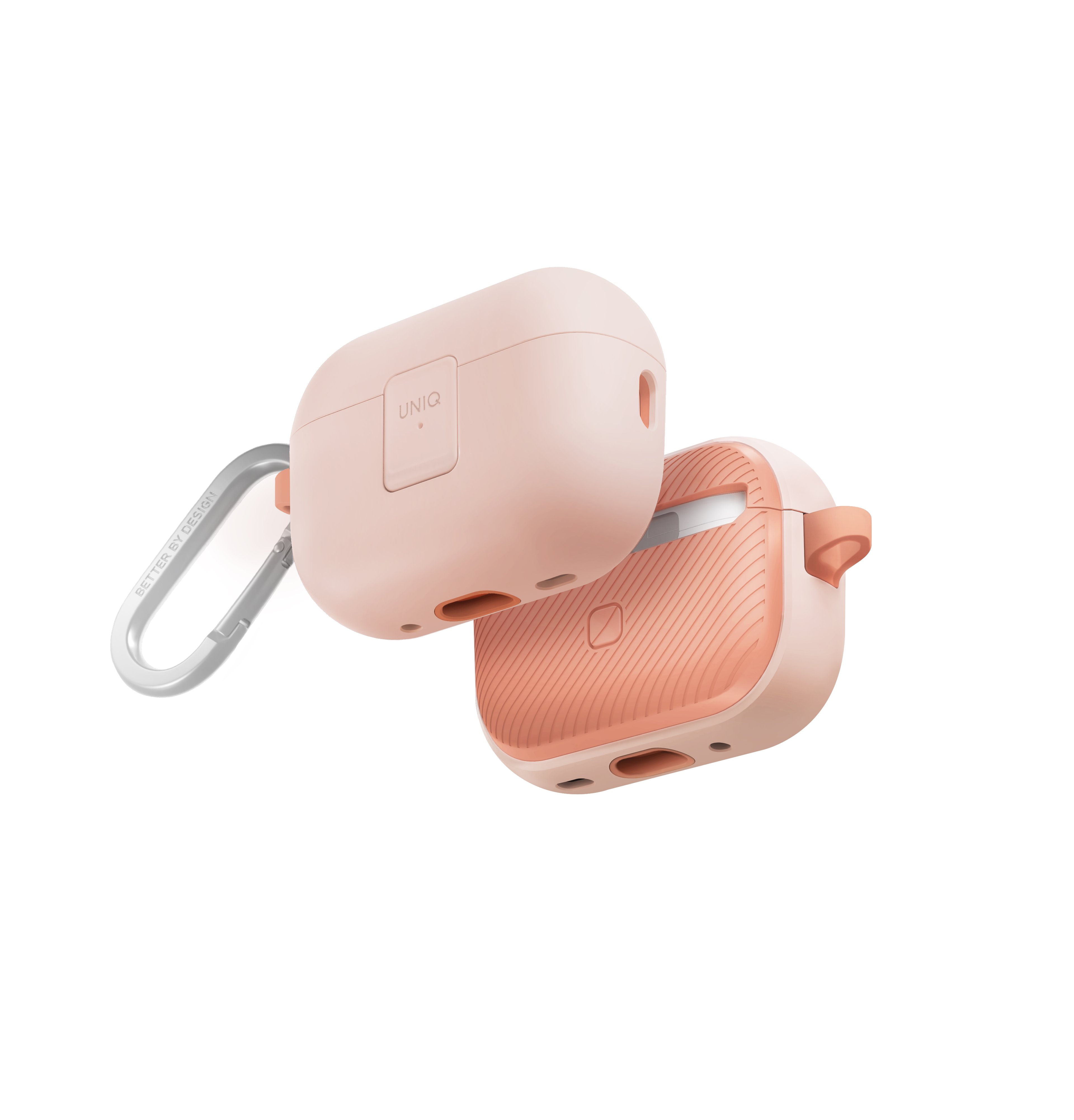 Uniq Airpods Pro 2 (2.nesil) Clyde Kilitli Kılıf - Pembe