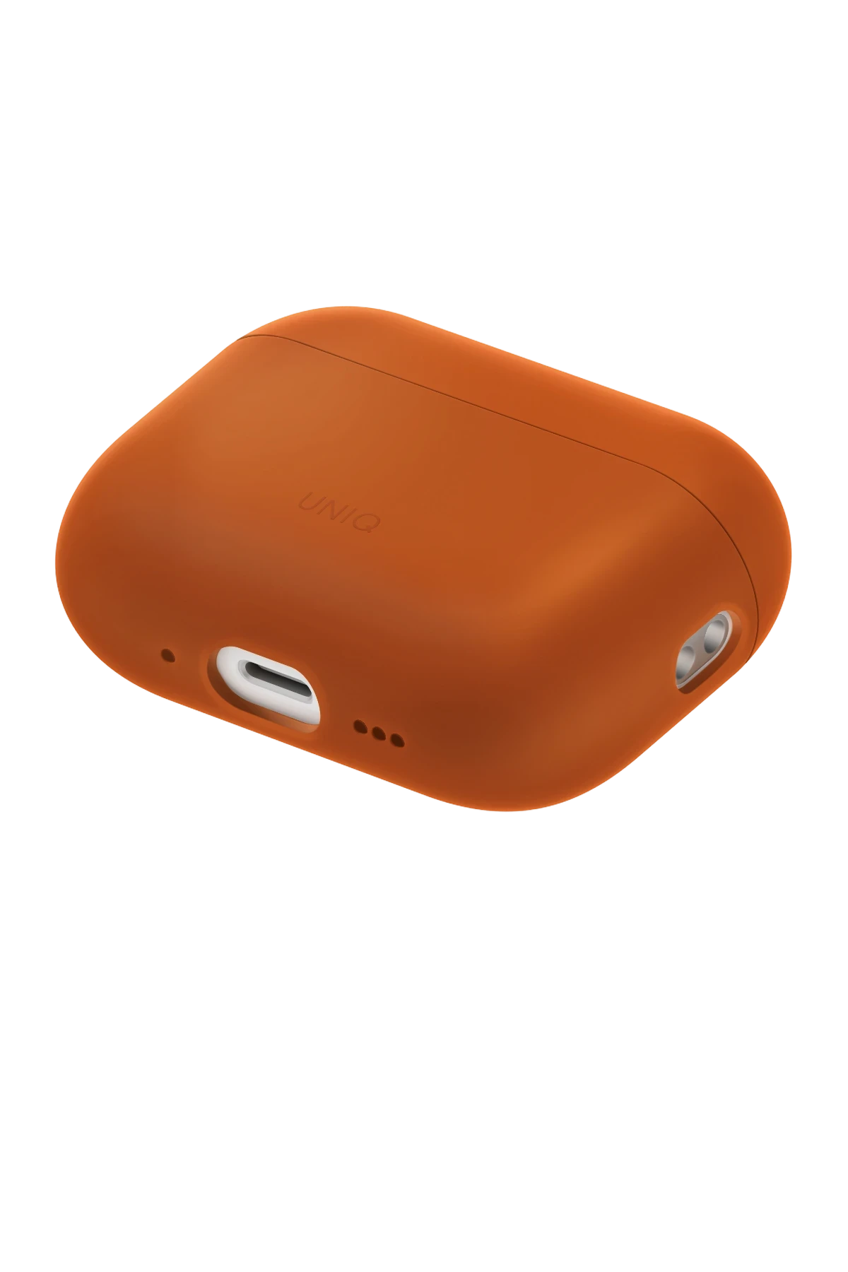 Uniq Airpods Pro 3 (3.nesil) Lino Silikon Kılıf - Turuncu