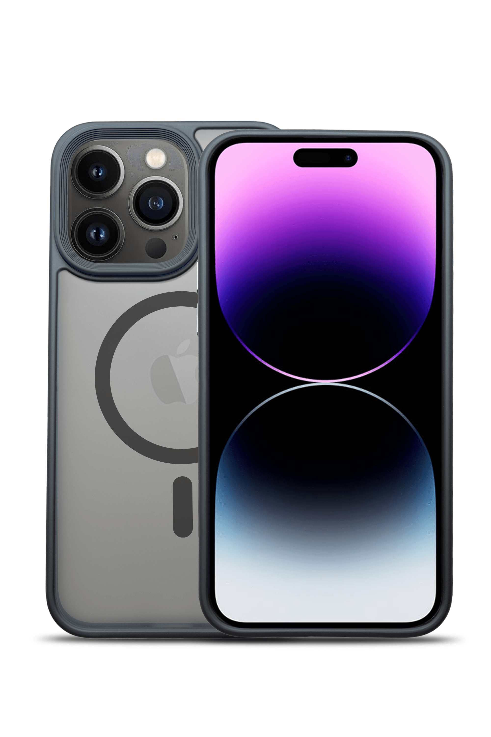 G-NEXT Apple iPhone 14 Pro Max Uyumlu Magsafe Şarj Özellikli BOLD Anti-Shock Kılıf - Siyah