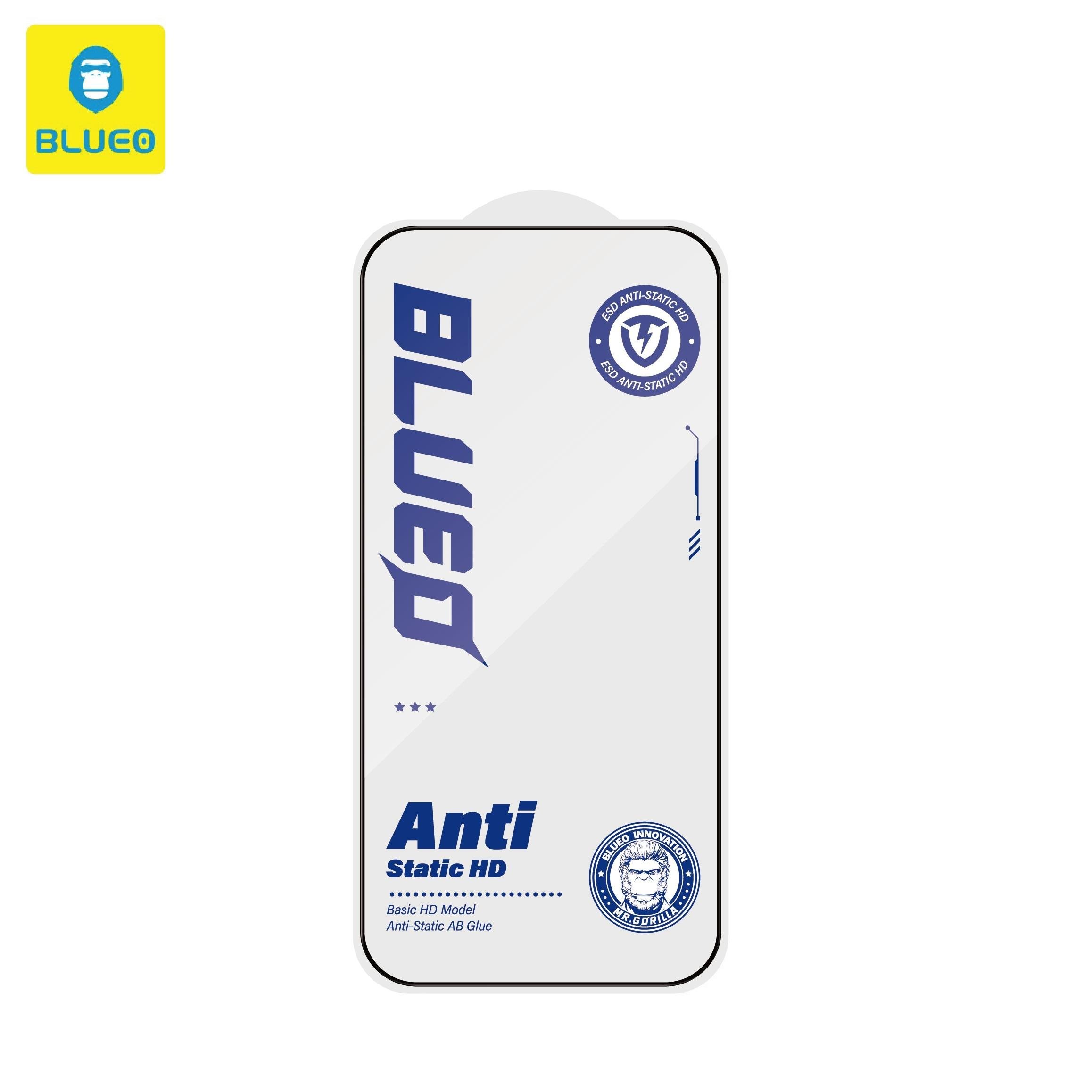 Blueo Anti Static HD iPhone 17 17 Pro Uyumlu Toz Çizilme Parmak izi Önleyici Cam Ekran Koruyucu
