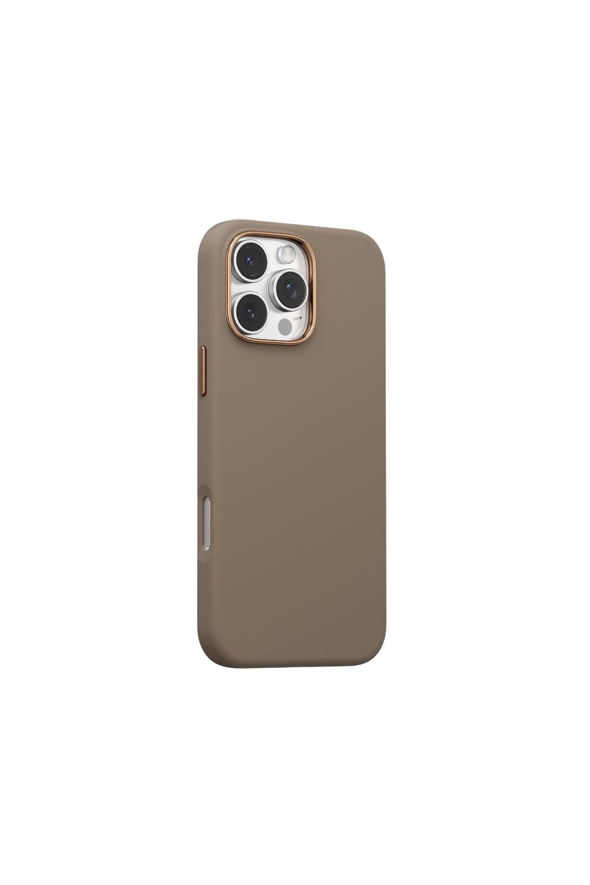 Keephone iPhone 16 Pro Rosana Silikon Kılıf - Çöl Titanyum