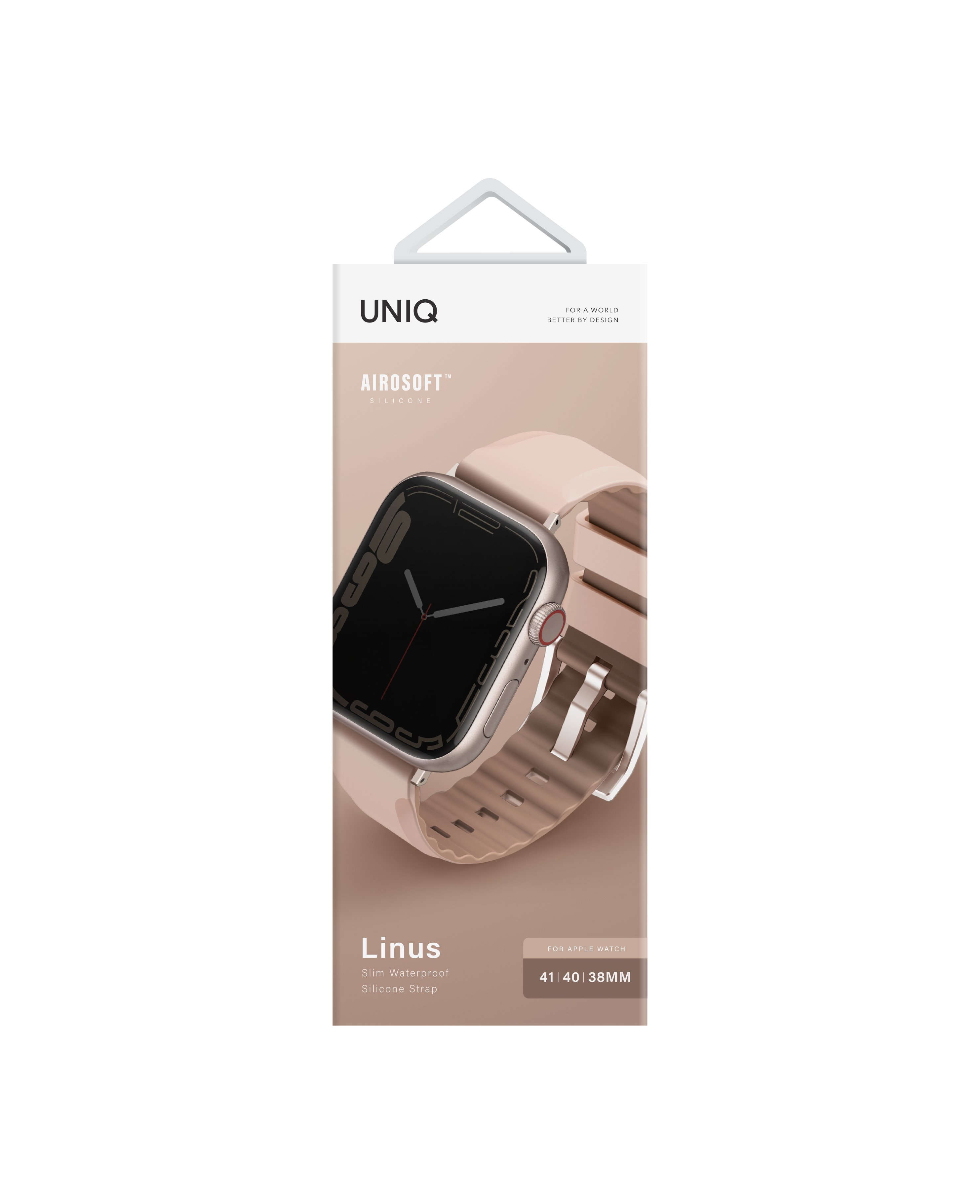 Uniq Watch 40mm Linus Airosoft Silikon Kılıf - Pembe