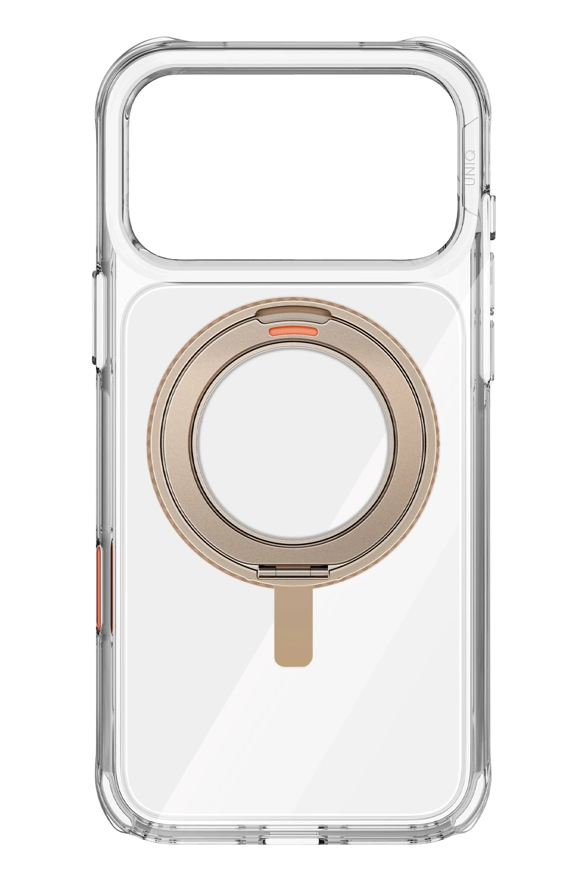 Uniq Apple iPhone 17 Pro Max Swivix Rotating Kickstand Kapak - Gold