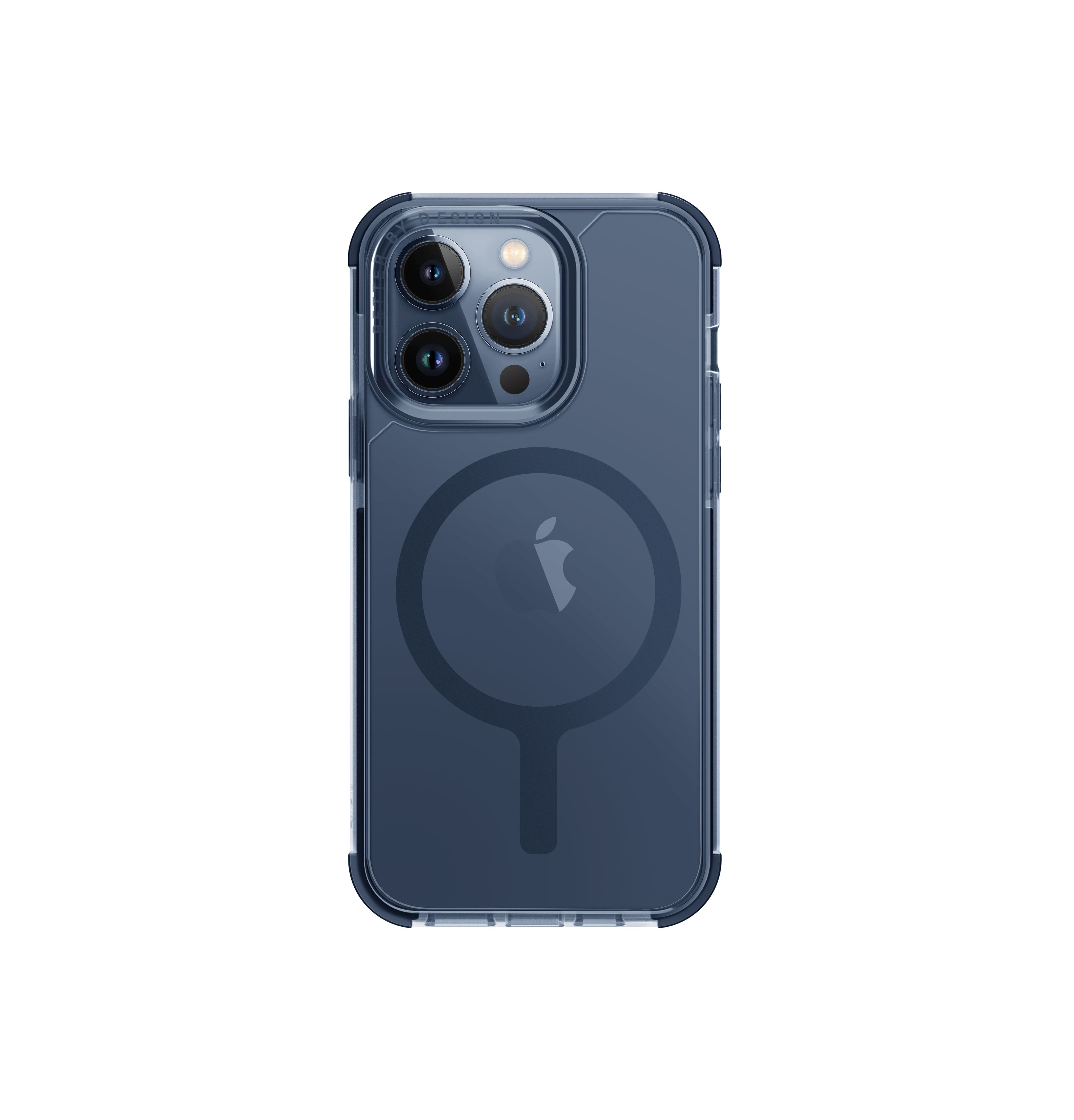 Uniq iPhone 15 Pro Max Combat Magsafe Kapak - Mavi