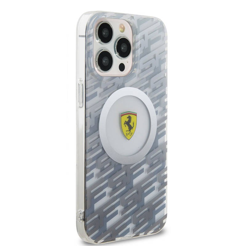 FERRARİ HC MAGSAFE MULTI SF GREY iPhone 15 PRO MAX FEHMP15XUCAH