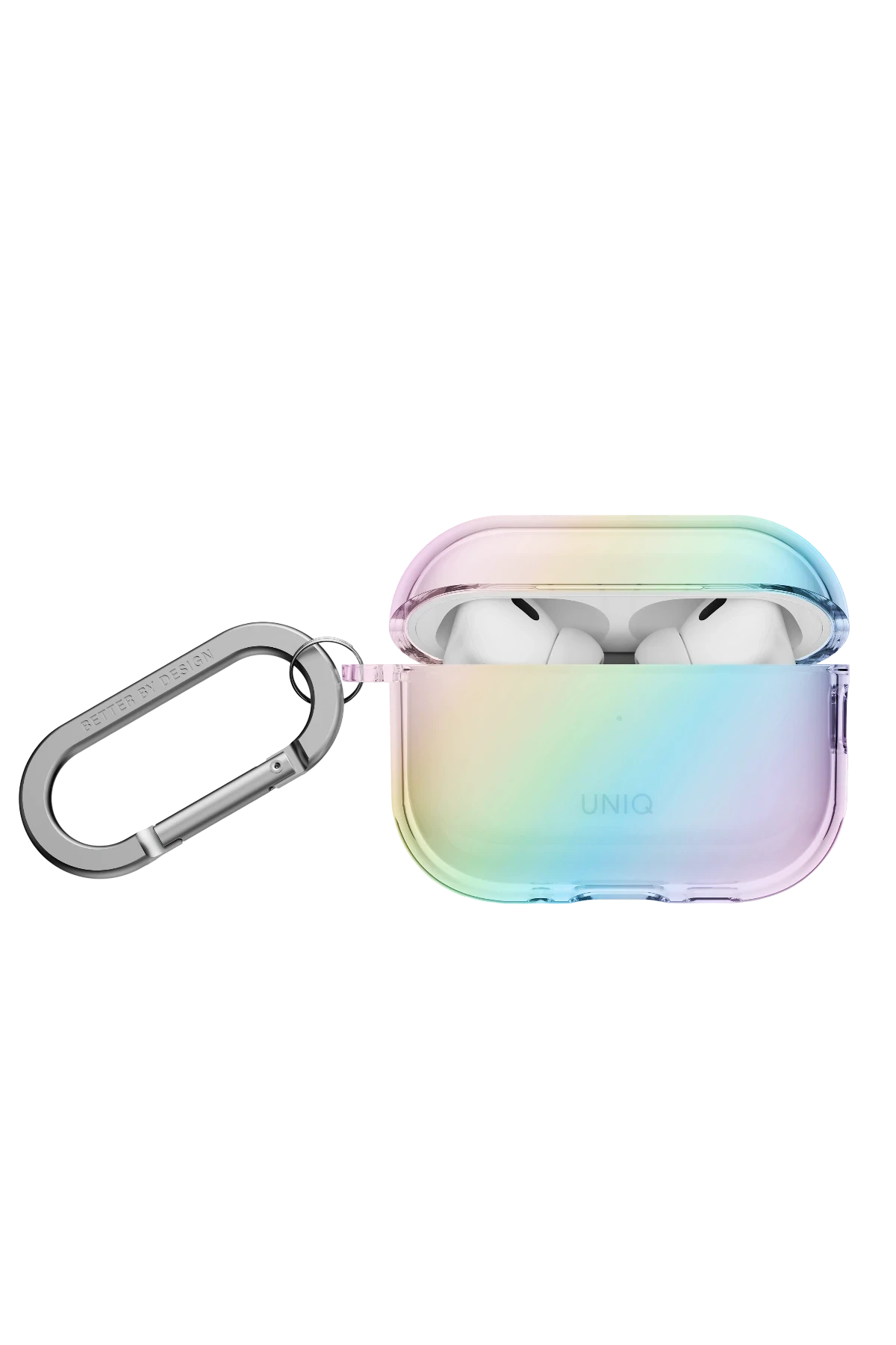 Uniq Airpods Pro 3 (3.nesil) Iridescia Hang Kılıf - Holo Quartz