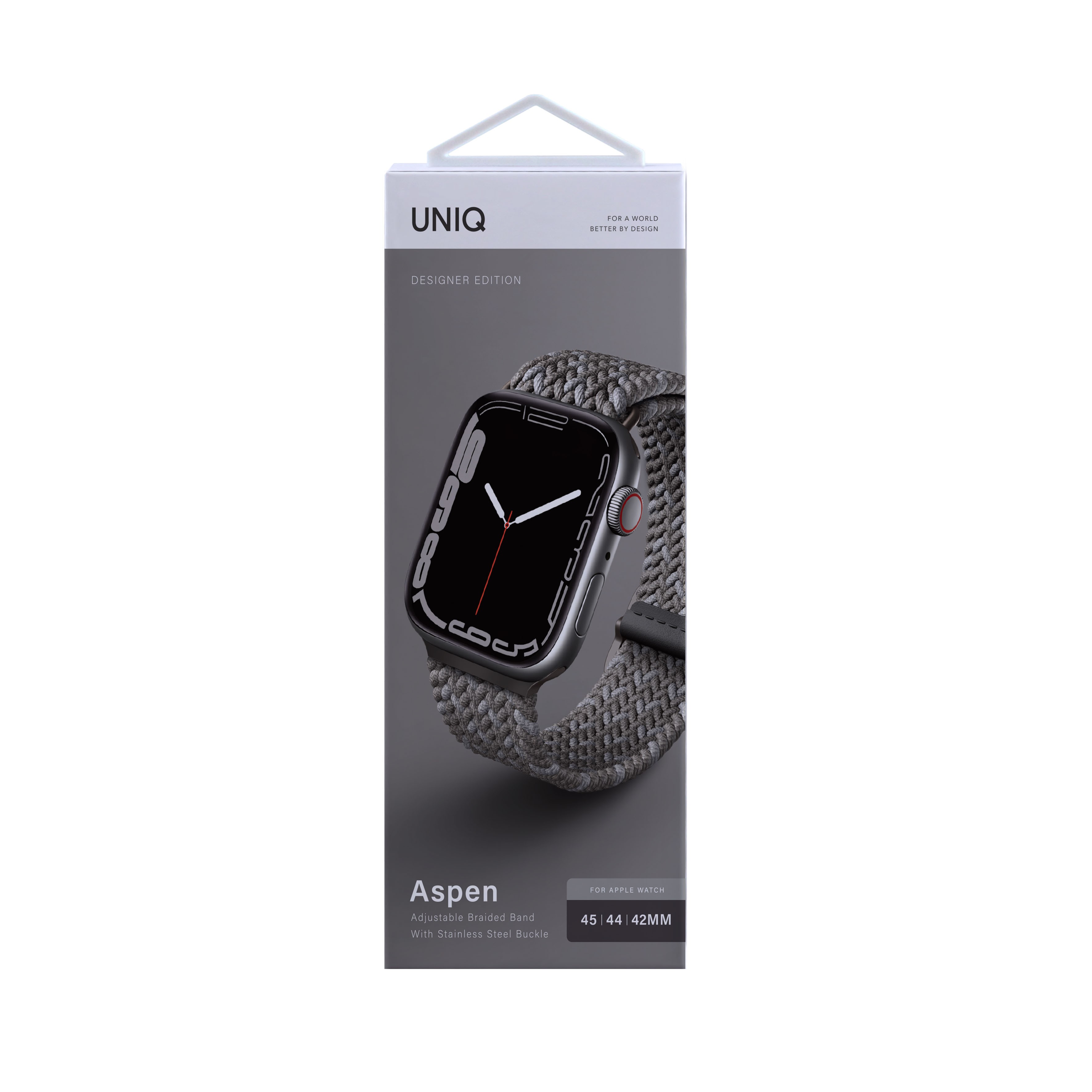 Uniq Watch 41mm Aspen Örgülü Kordon - Gri