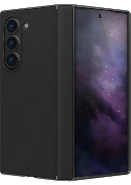 Unıq Ora Premıum Laether Case Fold 6 - Black