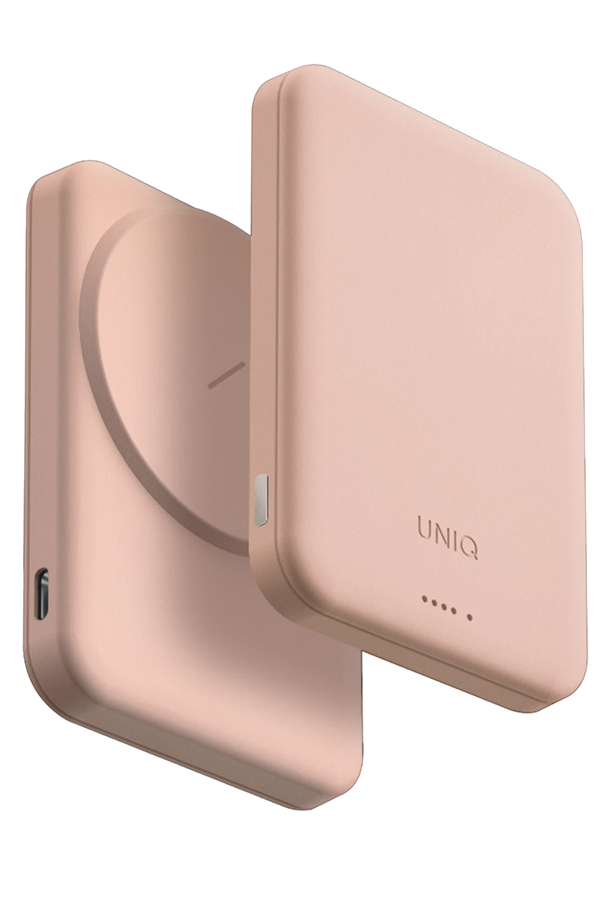 Uniq Lyden Lexa 5.000mAh Manyetik PD Kablosuz Type-C Powerbank - Pembe