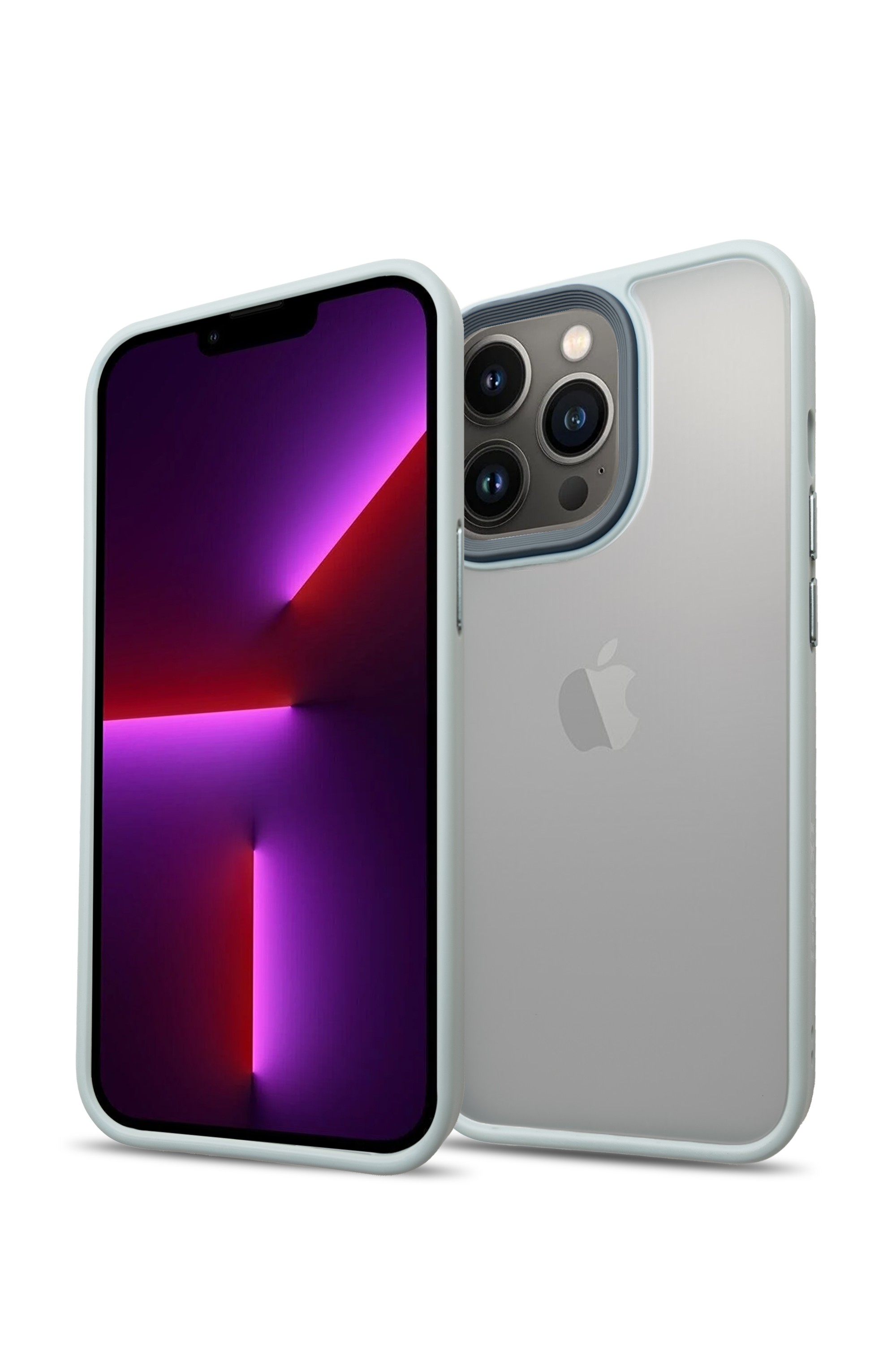 G-NEXT Apple iPhone 15 Pro Max Uyumlu BOLD Anti-Shock Kılıf - Gri