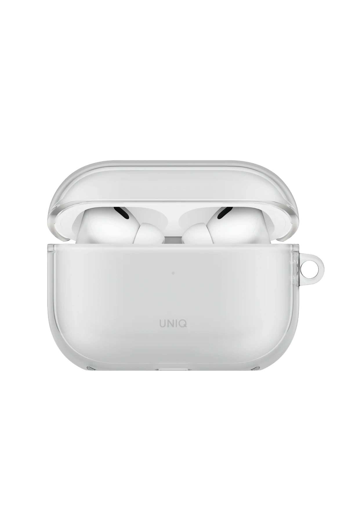 Uniq Airpods Pro 3 (3.nesil) Glase Silikon Kılıf - Şeffaf
