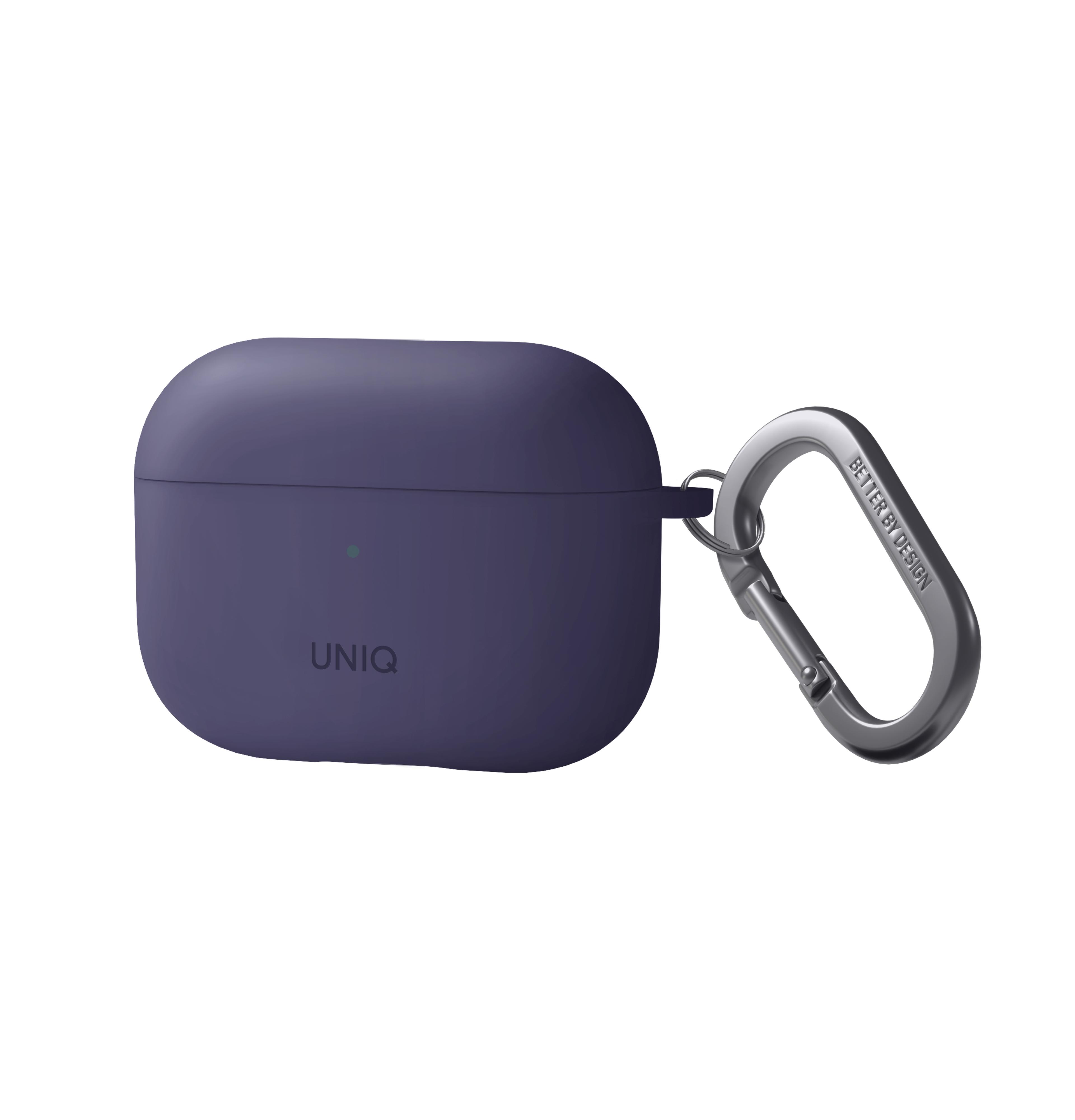 Uniq Airpods Pro 2 (2.nesil) Nexo Silikon Kılıf - Mor