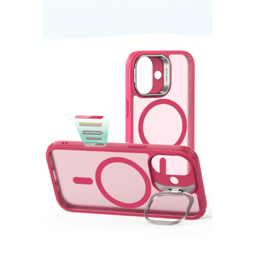 ESR Apple iPhone 17 Classic Hybrid Magsafe Standlı Kapak - Pembe
