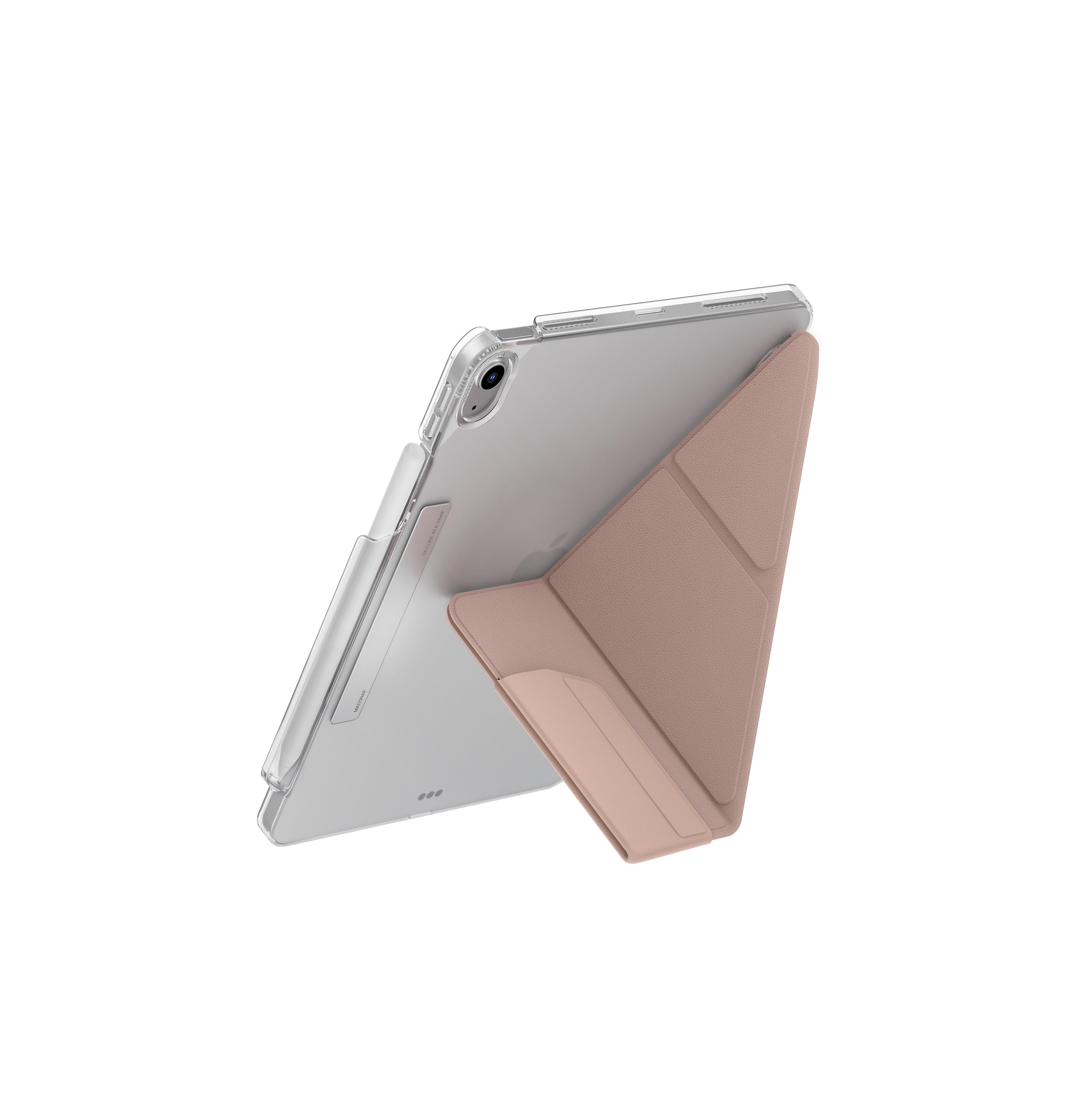 Uniq iPad Air 11 (2024) Camden Katlanabilir Tablet Kapak - Pembe