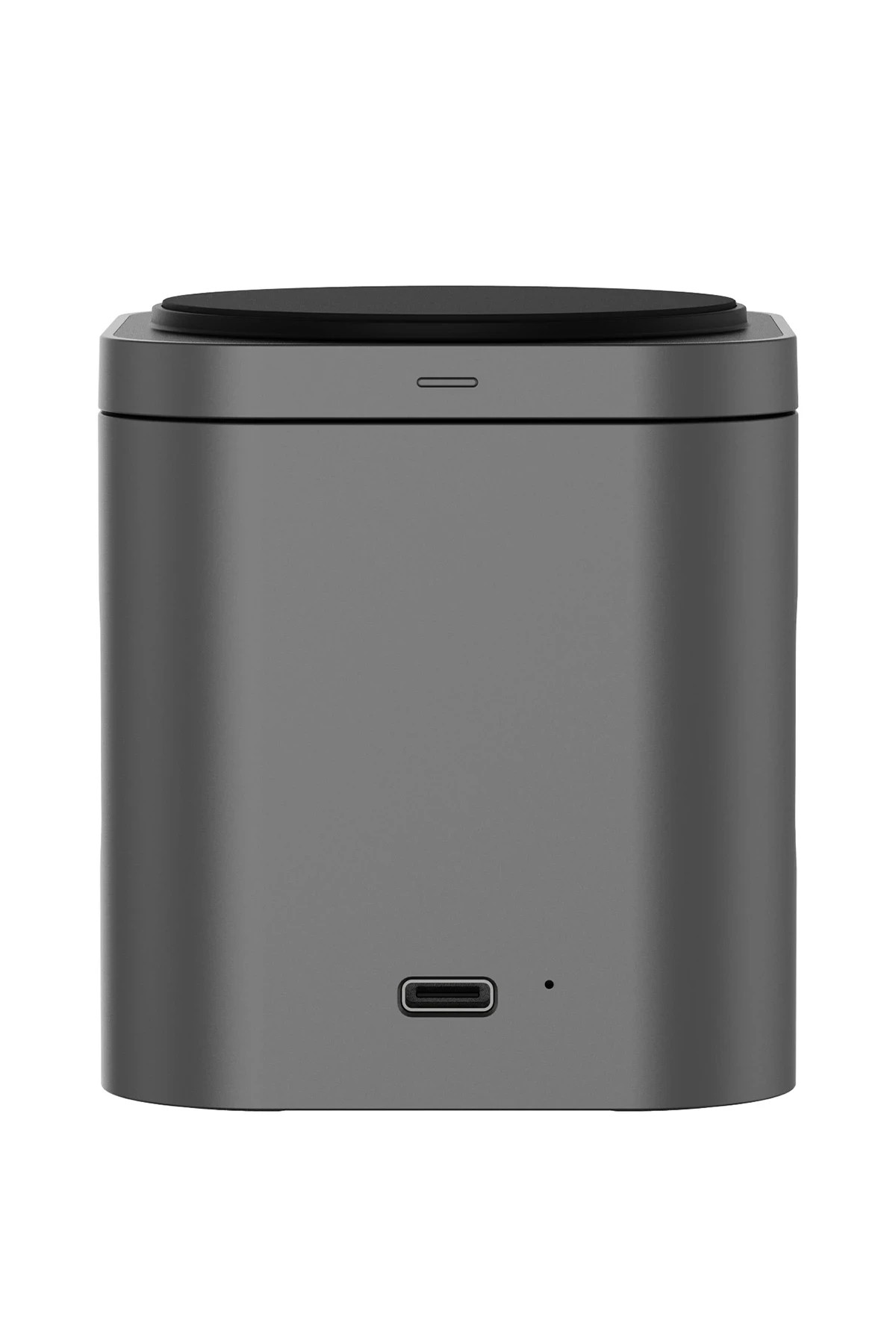 Energea MagCube 3in1 Katlanabilir 15W Telefon Saat Airpods Masaüstü Hızlı Şarj Standı - Koyu Gri