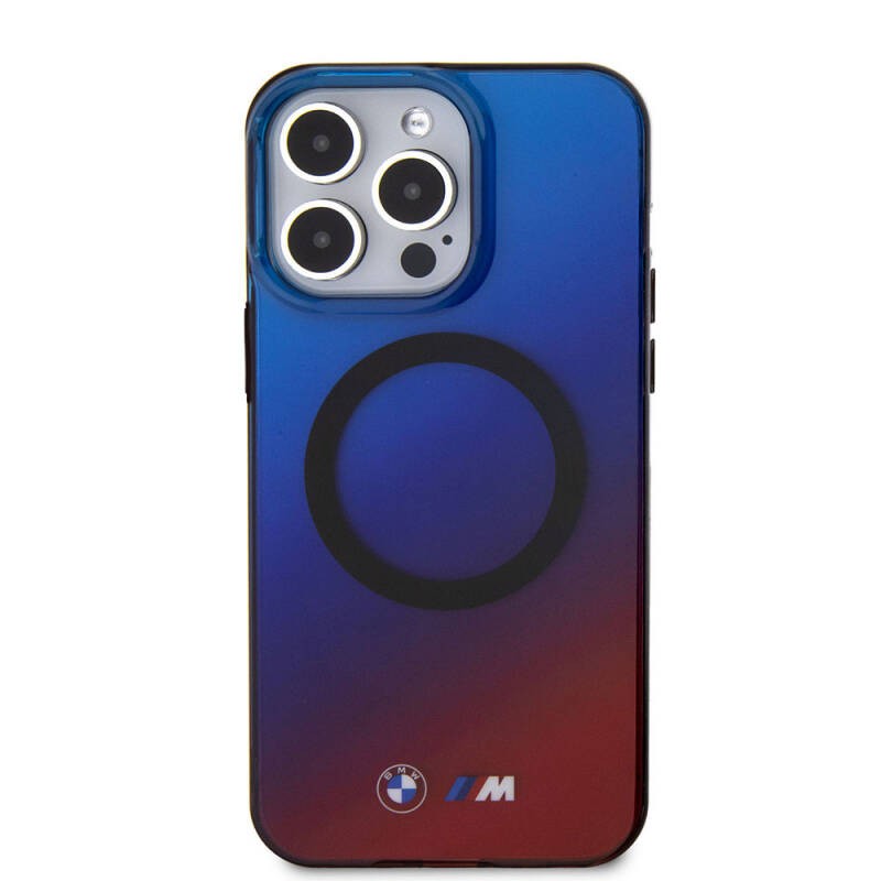 BMW HC MAGSAFE M GRADIENT BLUE & RED iPhone 15 PRO BMHMP15LHTTG