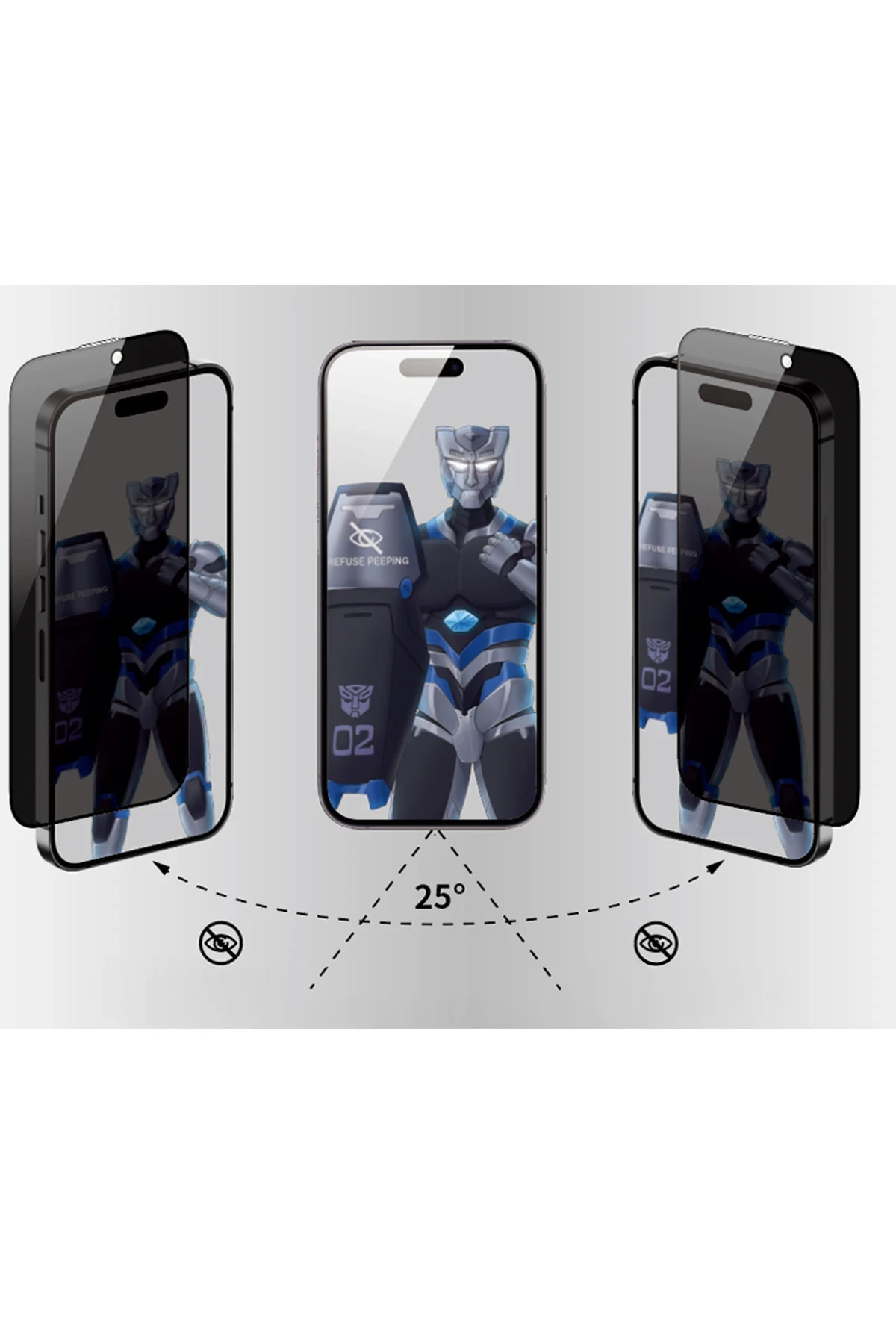 URR Apple iPhone 17 Pro Max 3D Anti Reflection AR Ultra Hayalet Cam Ekran Koruyucu