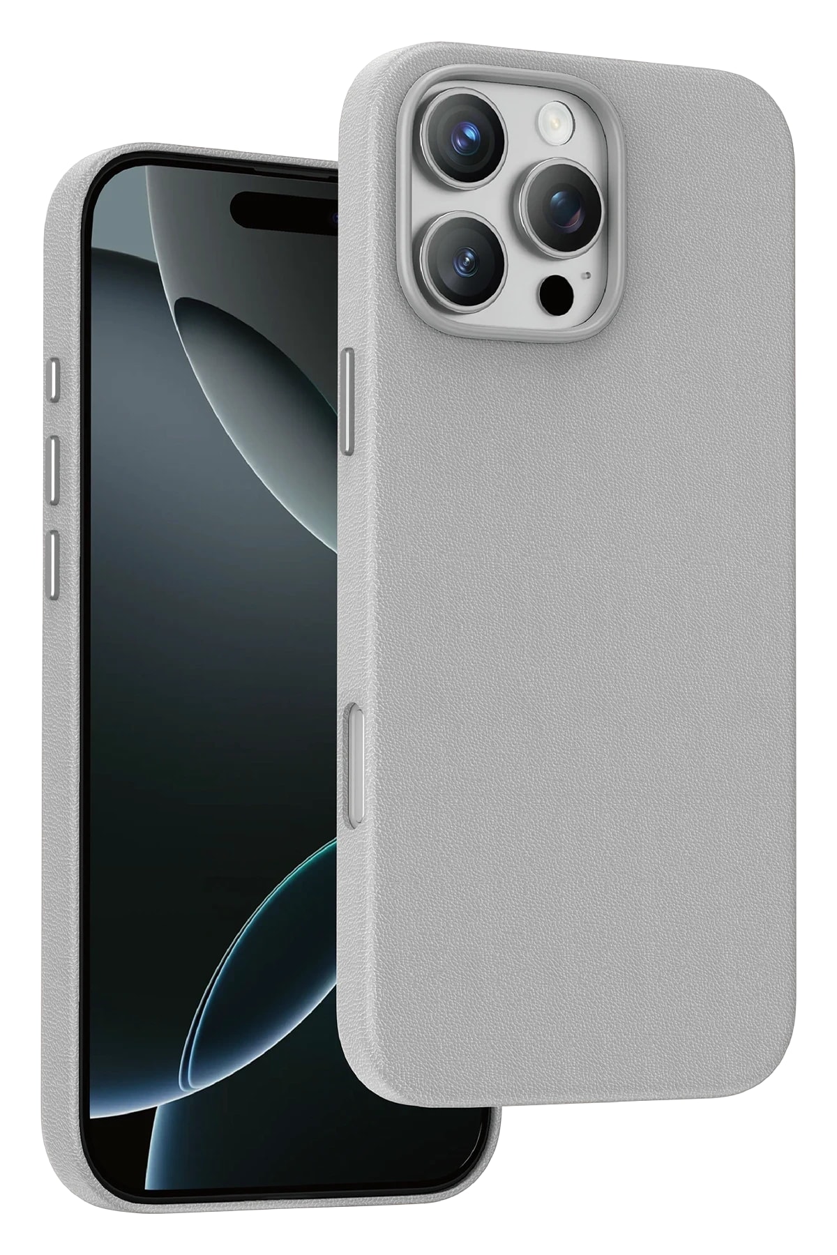 Keephone Apple iPhone 16 Pro Max Peekaboo Magsafe Kapak - Gri