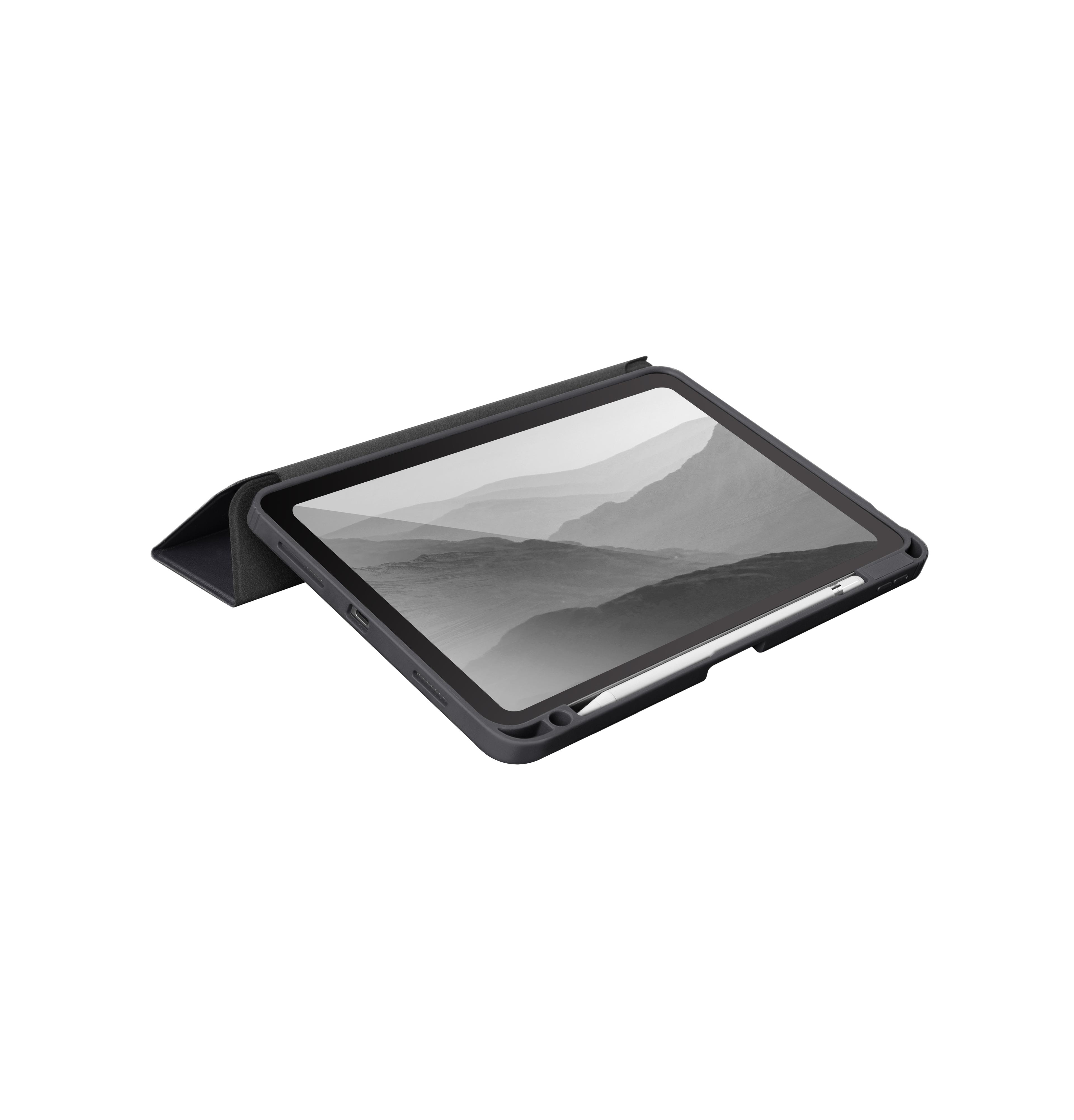 Uniq iPad 2022 10.9 (10.nesil) Moven Standlı Tablet Kapak - Gri