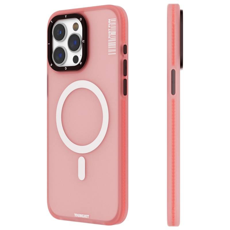 Youngkit CSCX004 Colored Sand İP 15 Pro Pink