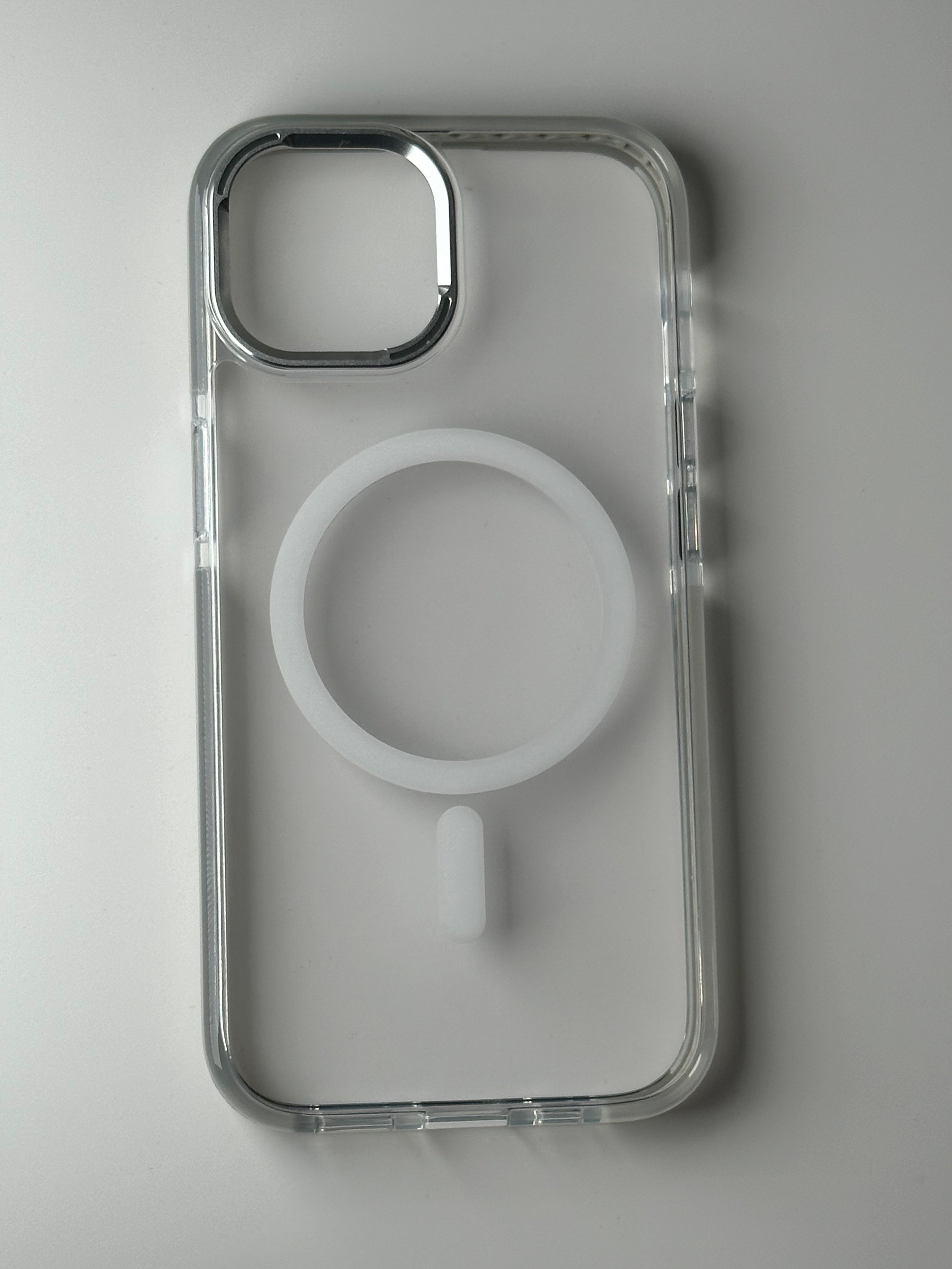 G-NEXT STYLE ARMOR IPHONE 15 CLEAR GREY (MAGSAFE)