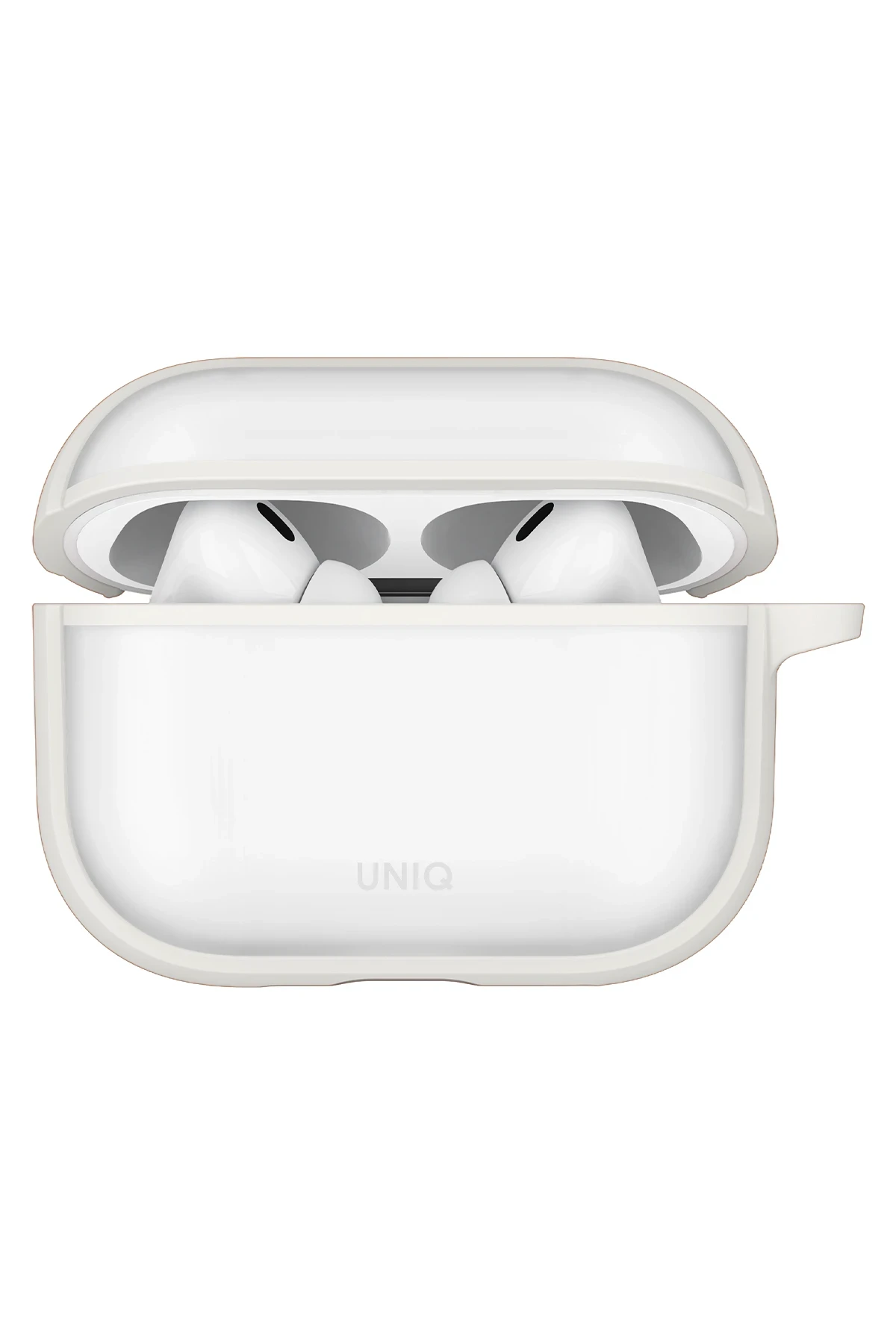 Uniq Airpods Pro 3 (3.nesil) Veren Hang Kılıf - Beyaz