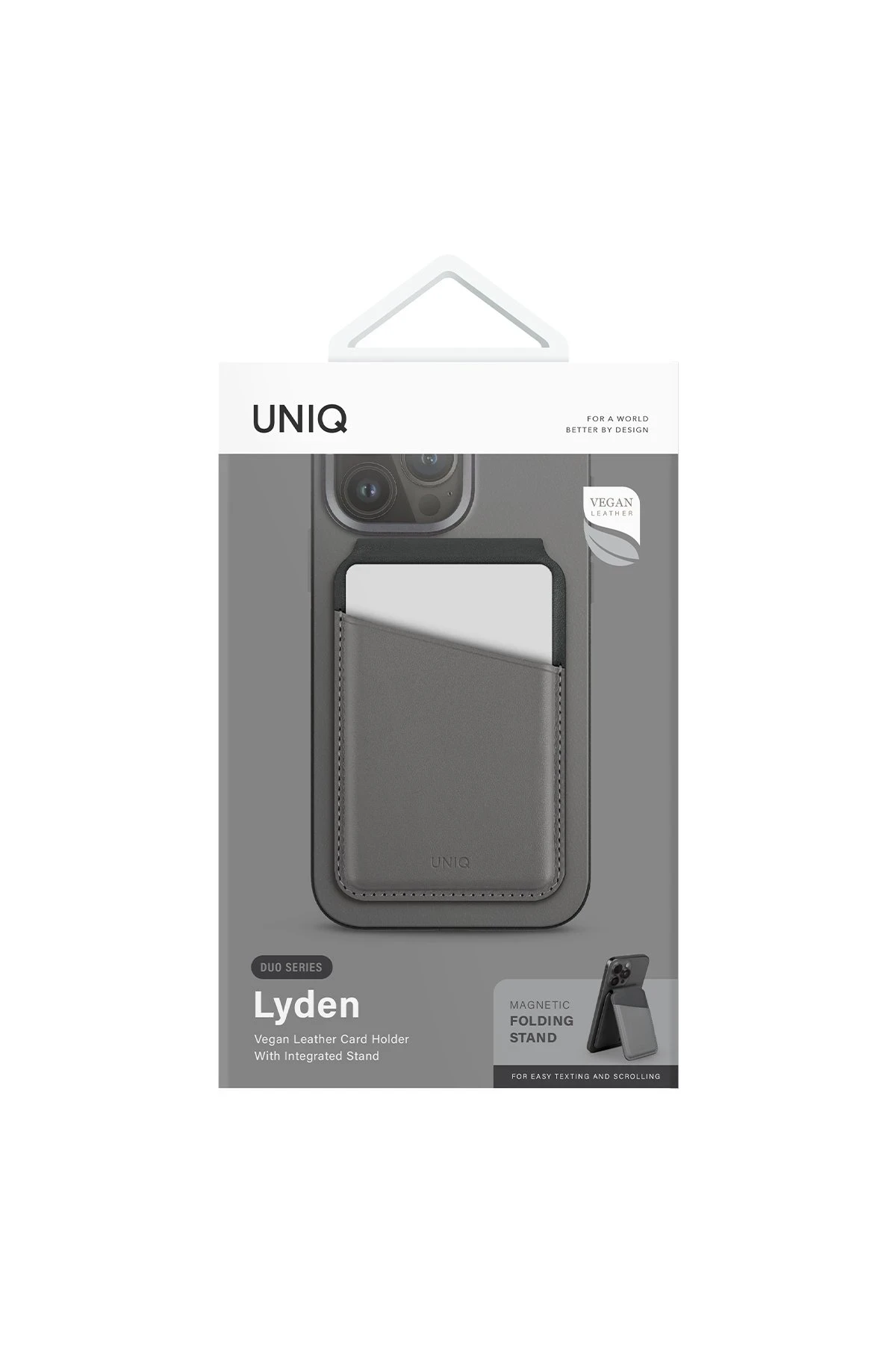 Unıq Lyden DS RFID-Block Manyetik Kartlıklı Stand - Siyah