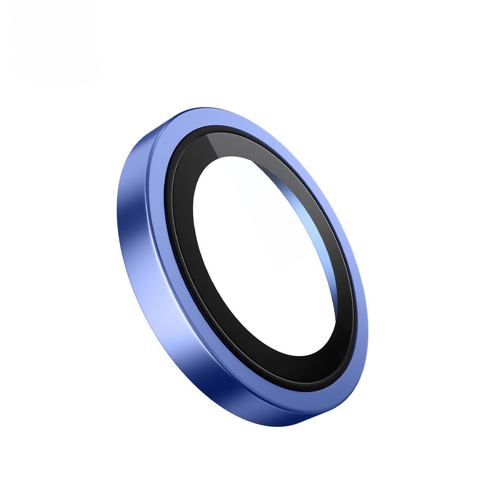 Blueo 16/16  Plus Mavi Metal Frame Aplikatörlü Lens Koruyucu