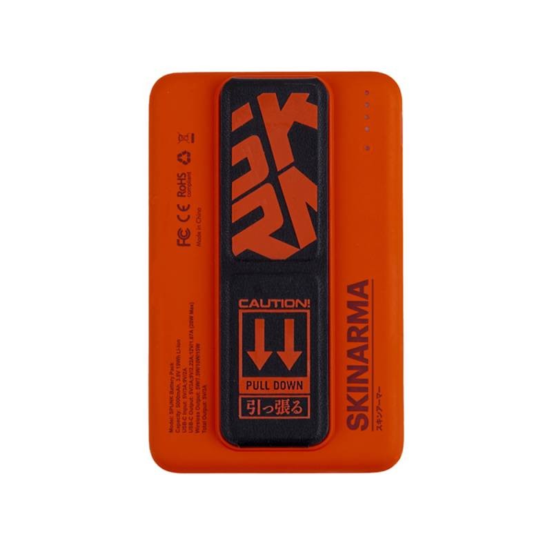 Skinarma Magnetıc Wıreless Powerbank 5000 Mah 20W Usb-C Pd Spunk Red
