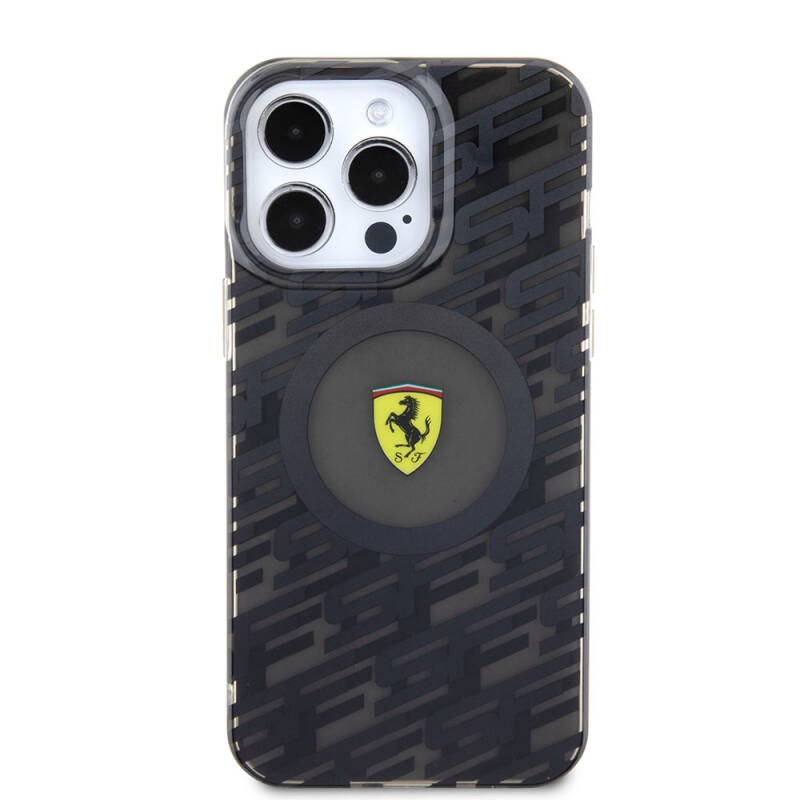 FERRARİ HC MAGSAFE MULTI SF BLACK iPhone 15 PRO MAX FEHMP15XUCAK