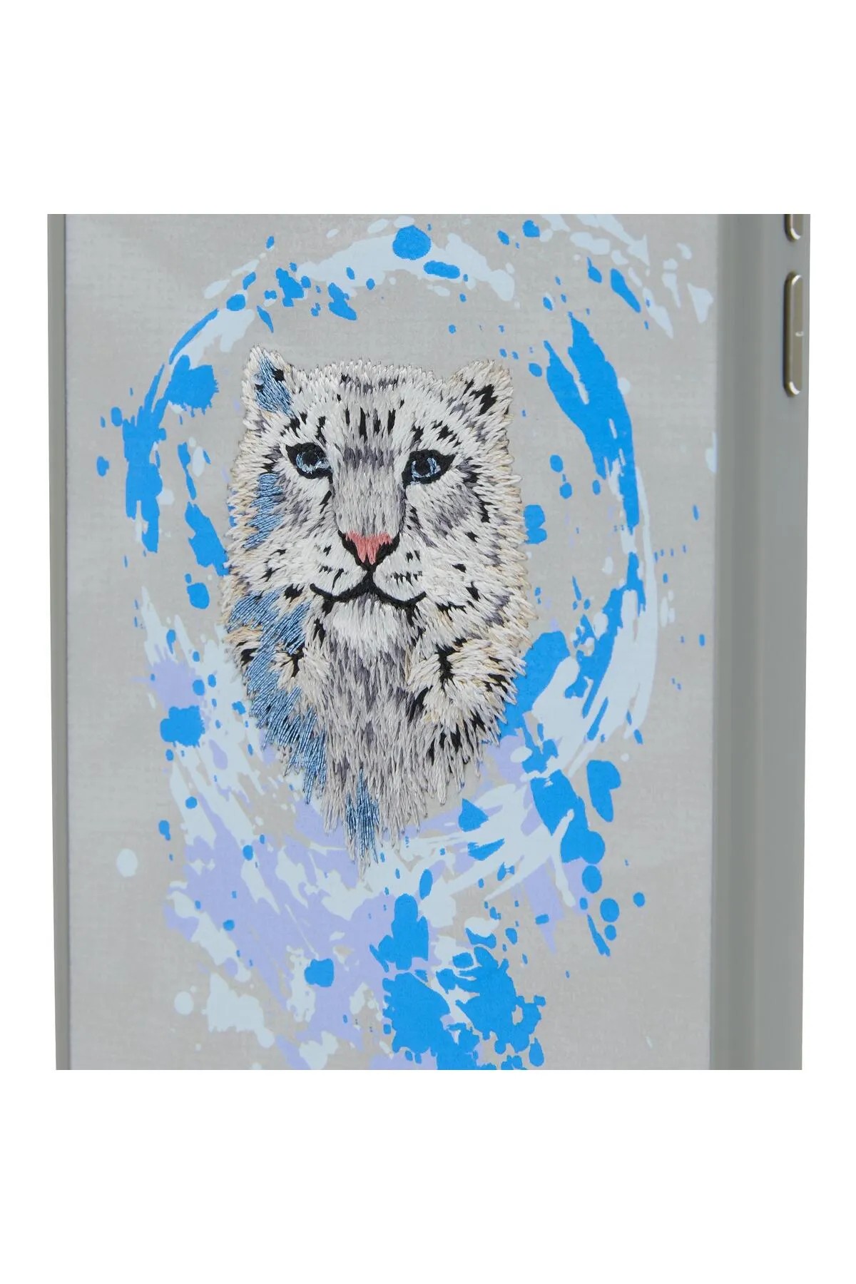 Nimmy iPhone 16 Pro Max Kılıf, Magnetıc Dazzling Series / Snow Leopar