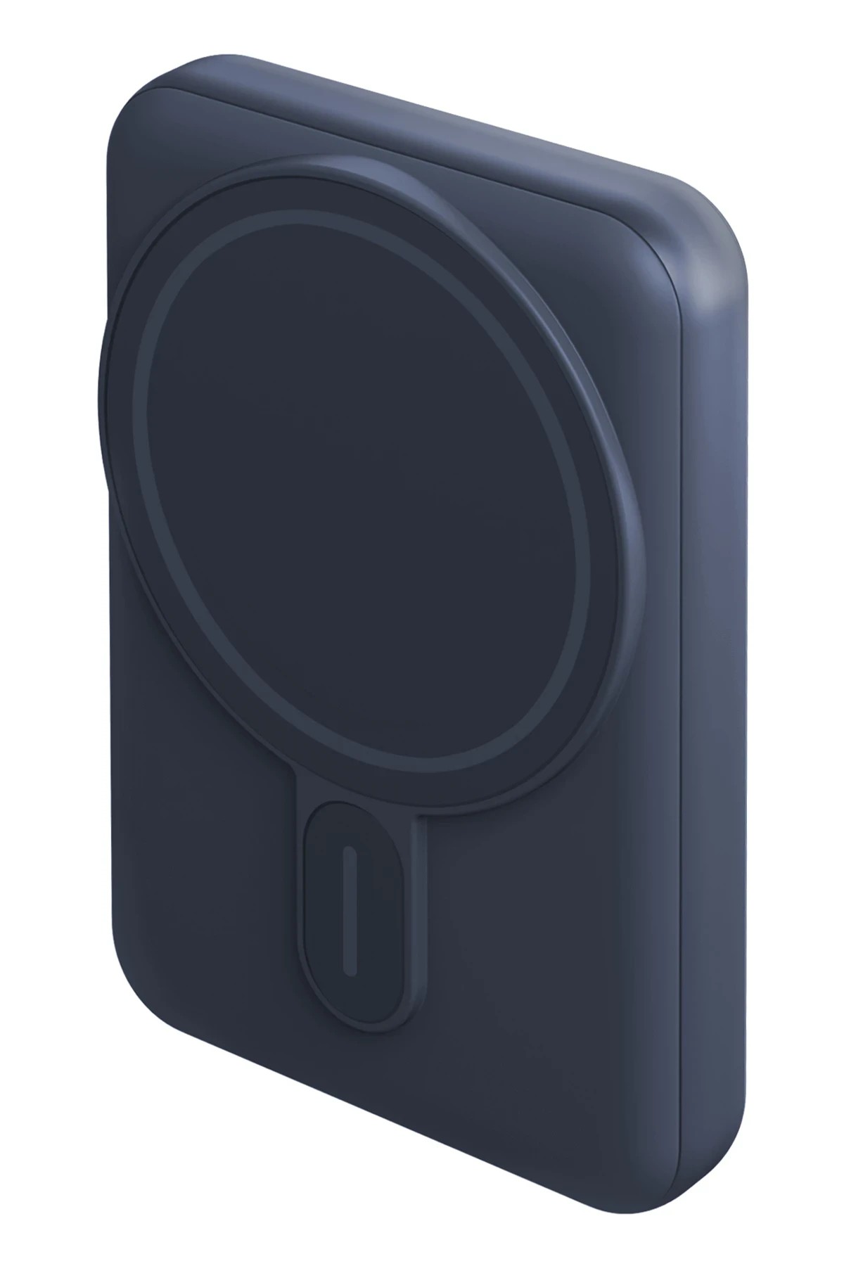 Energea MagPac Mini 10.000 mAh 20W Type-C Çıkışlı 15W Kablosuz Şarj Destekli Stant Özellikli Magsafe Powerbank - Lacivert