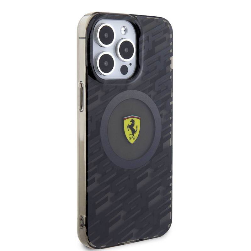 FERRARİ HC MAGSAFE MULTI SF BLACK iPhone 15 PRO FEHMP15LUCAK