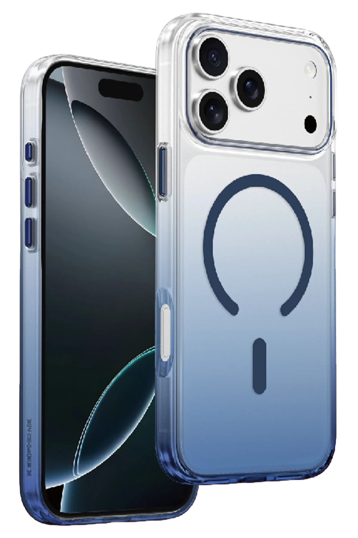 Keephone Apple iPhone 17 Pro Aurora Pro Magsafe Kılıf - Lacivert