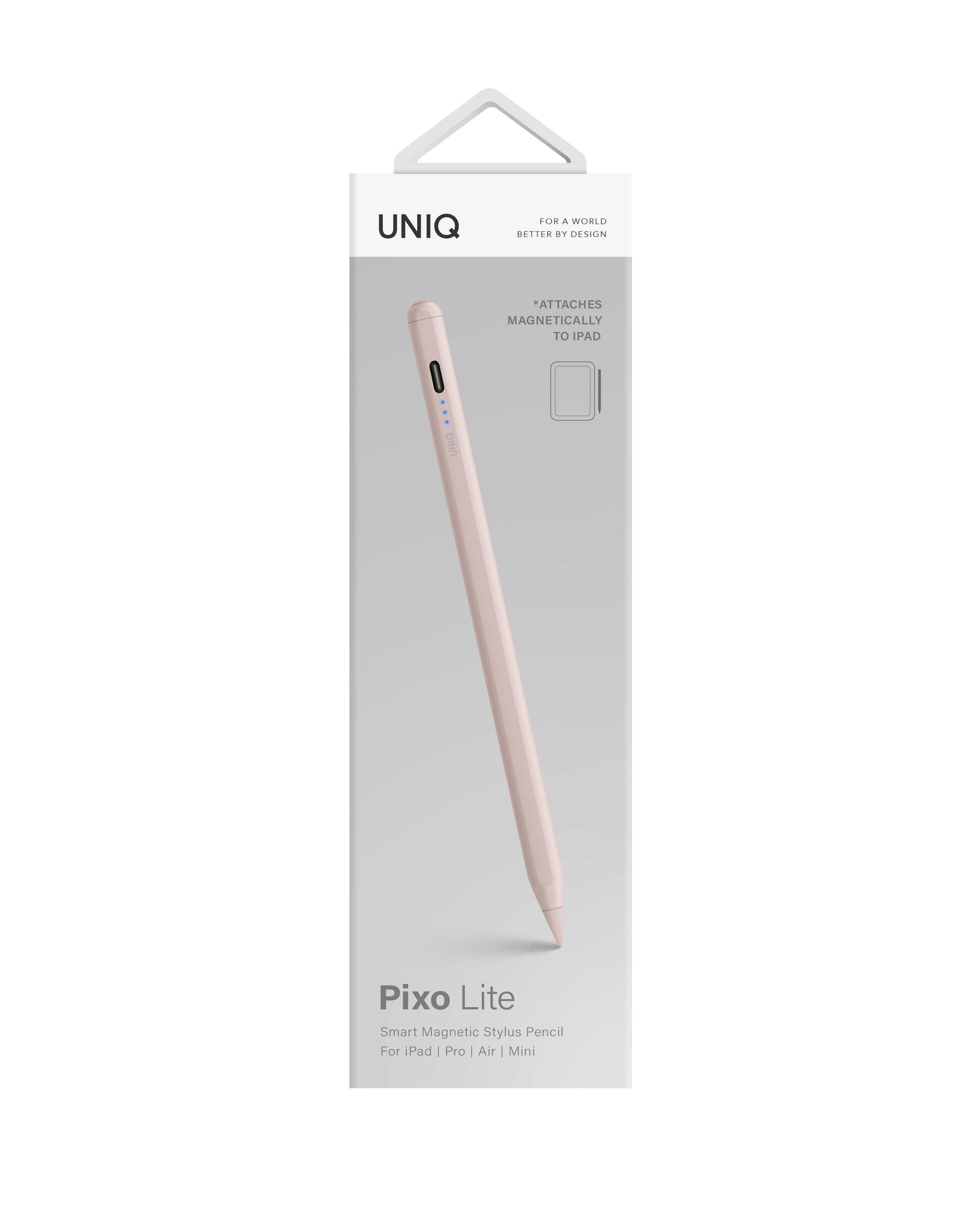 Uniq Pixo Lite iPad için Dokunmatik Kalem - Pembe