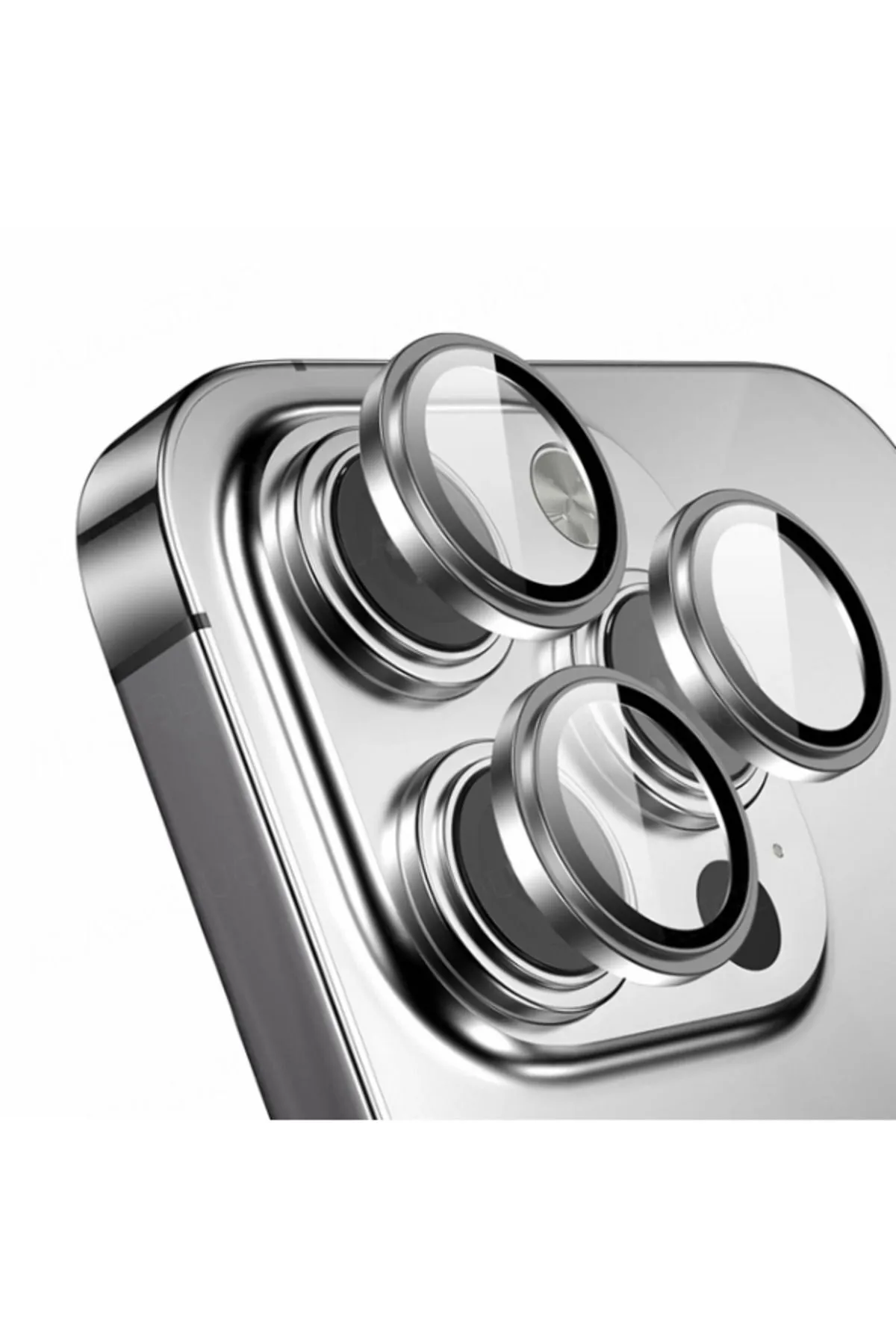 G-NEXT KAMERA KORUYUCU LENS IPHONE 15 PRO/15 PROMAX SILVER