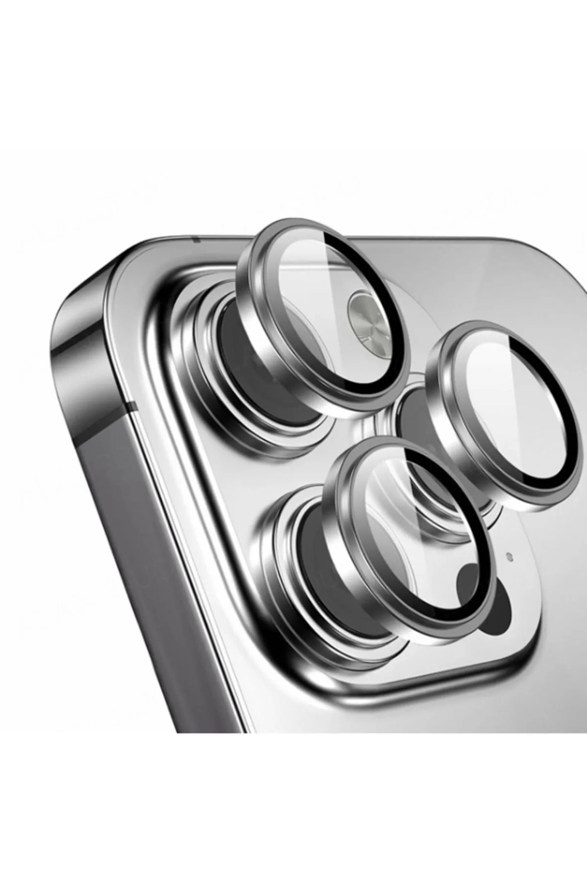 G-NEXT KAMERA KORUYUCU LENS IPHONE 15 PRO/15 PROMAX SILVER