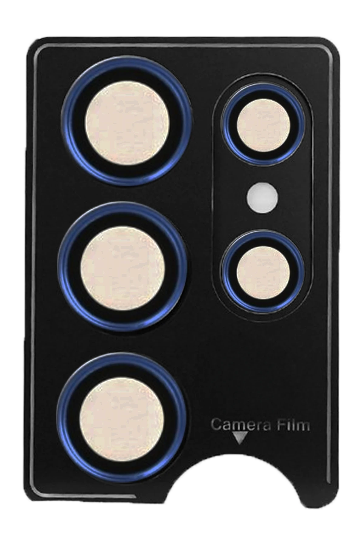 URR Samsung Galaxy S25 Ultra AR Kamera Lens Koruyucu - Açık Mavi