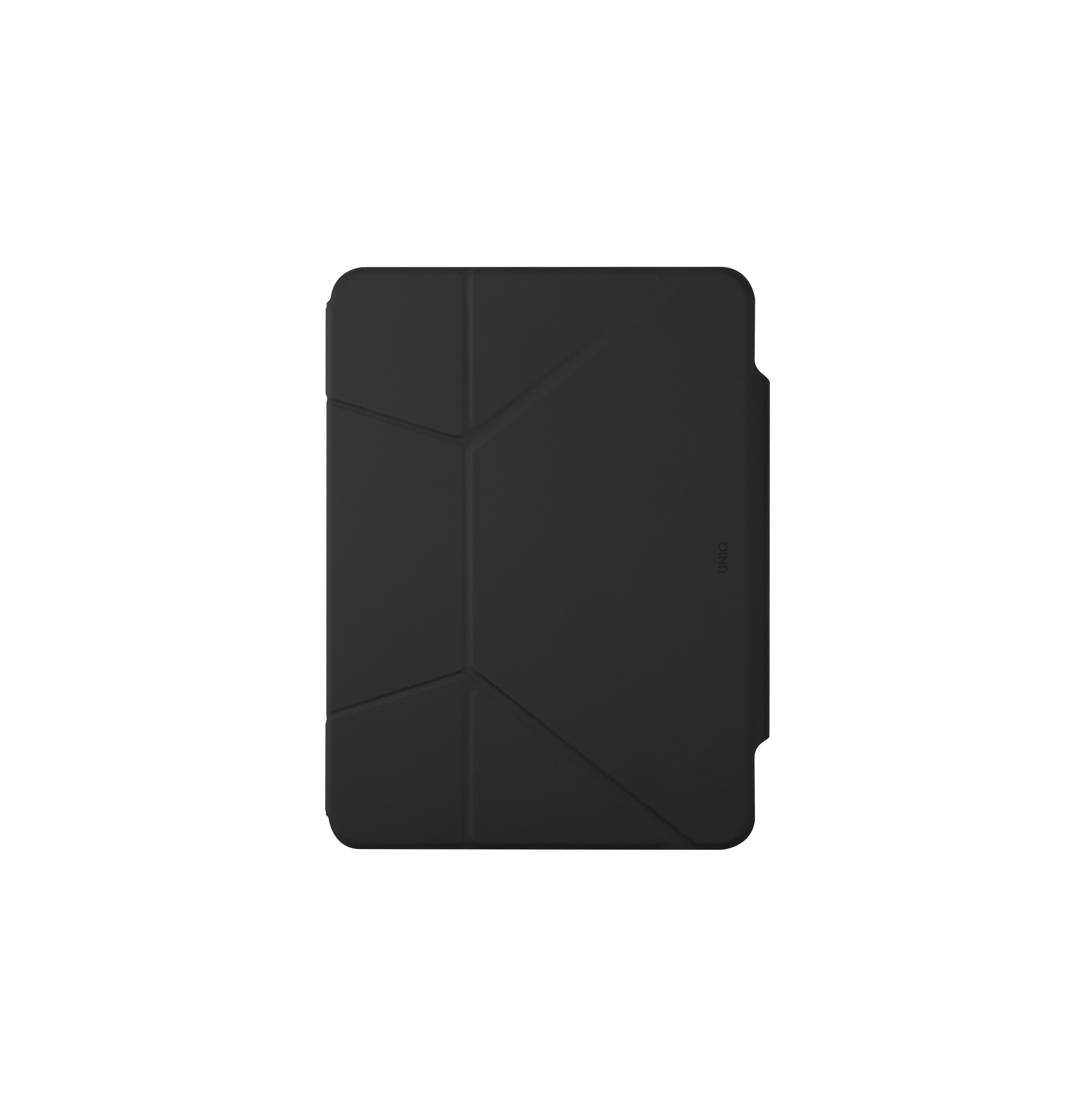 Uniq iPad Air 11 (2024) Ryze Standlı Katlanabilir Tablet Kapak - Siyah