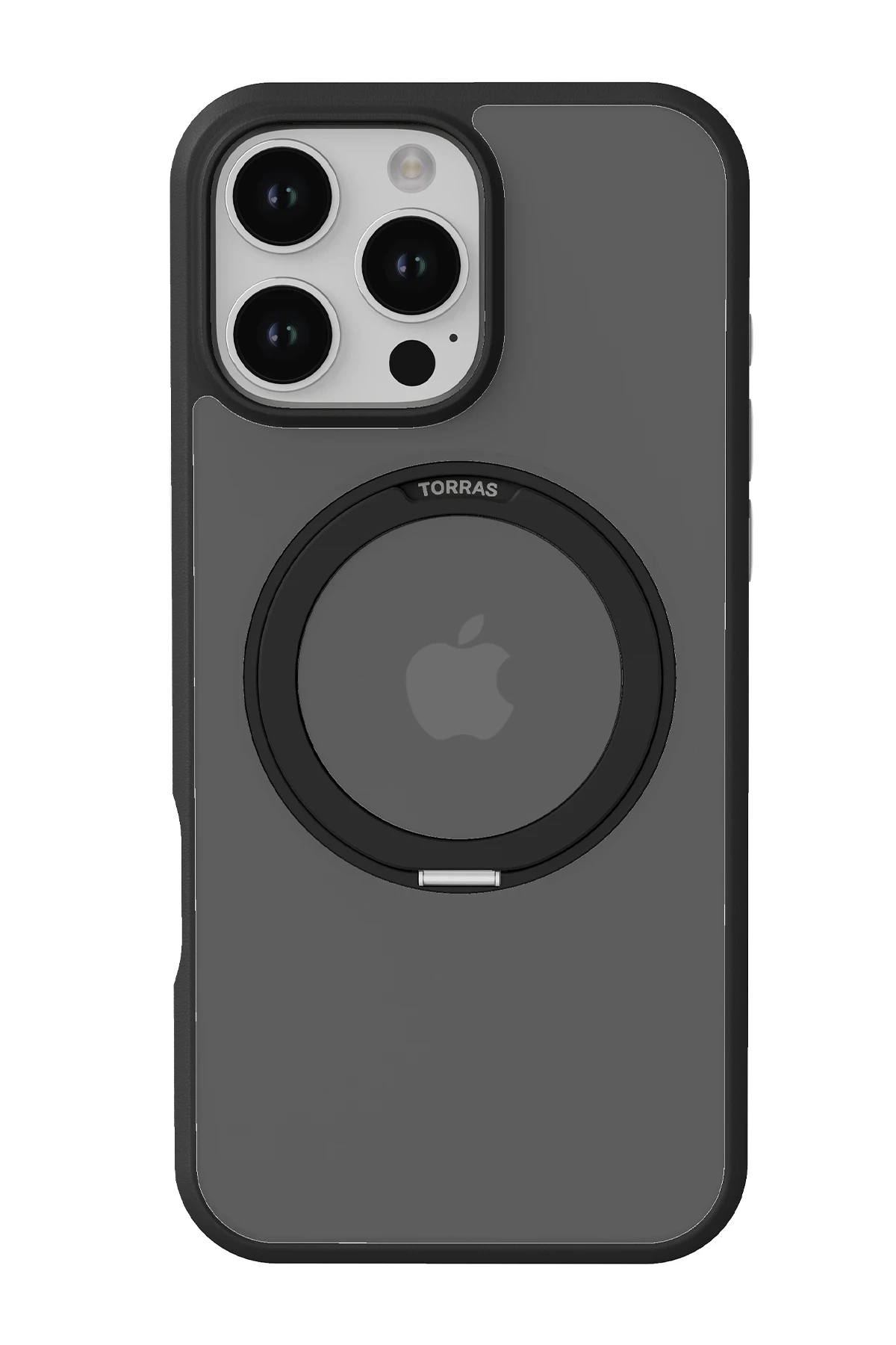 Torras Apple iPhone 16 Pro Max O Stand Pro Serisi Magsafe Kılıf - Siyah