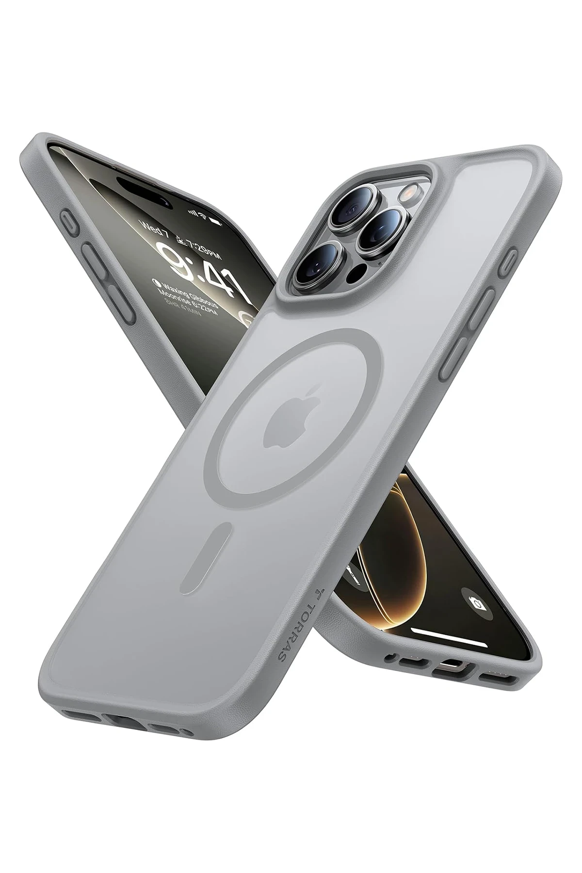 Torras Apple iPhone 16 Pro Max Guardian Magsafe Kılıf - Titan Gri