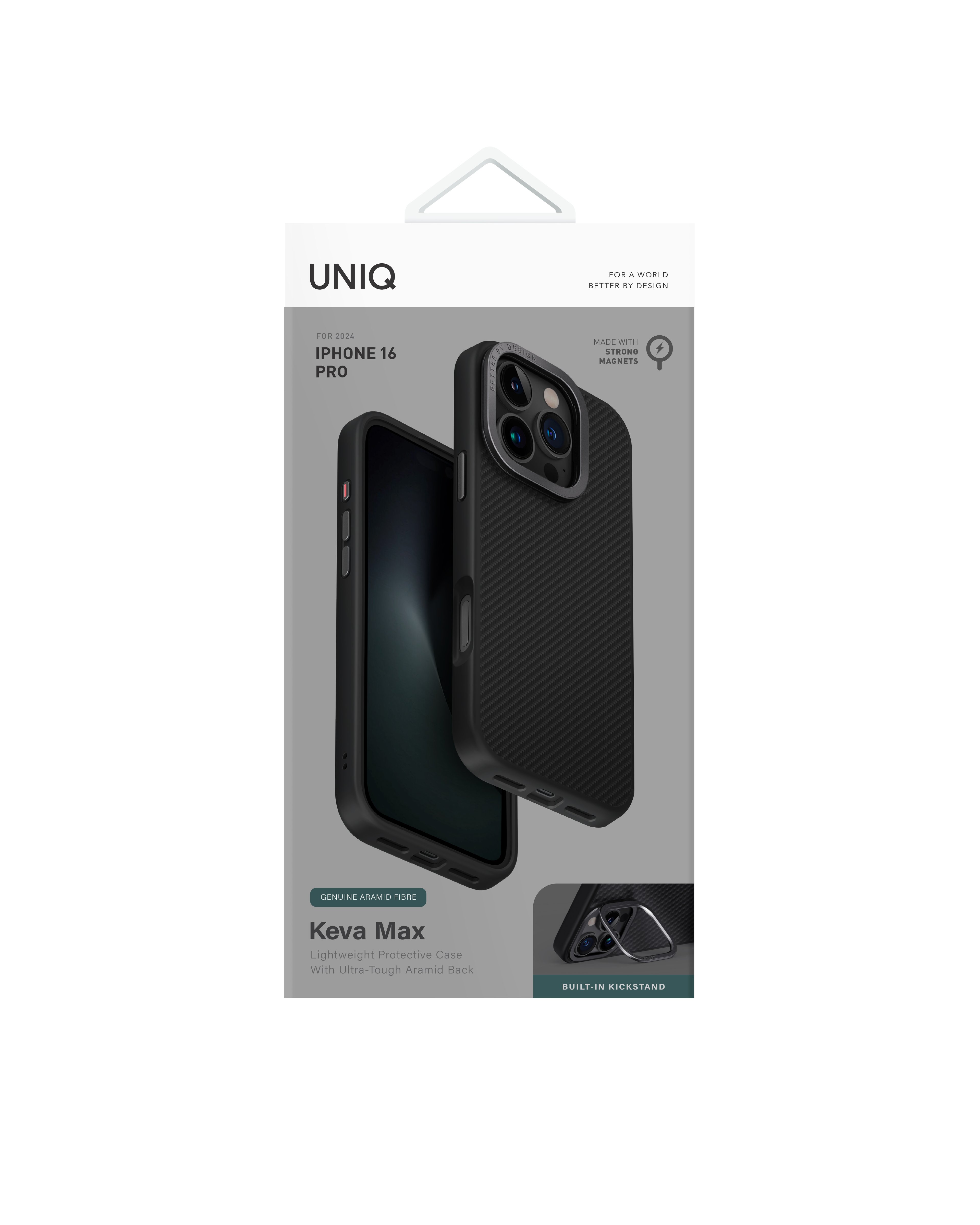 Unıq Keva Karbon Magsafe Kapak 16 Pro