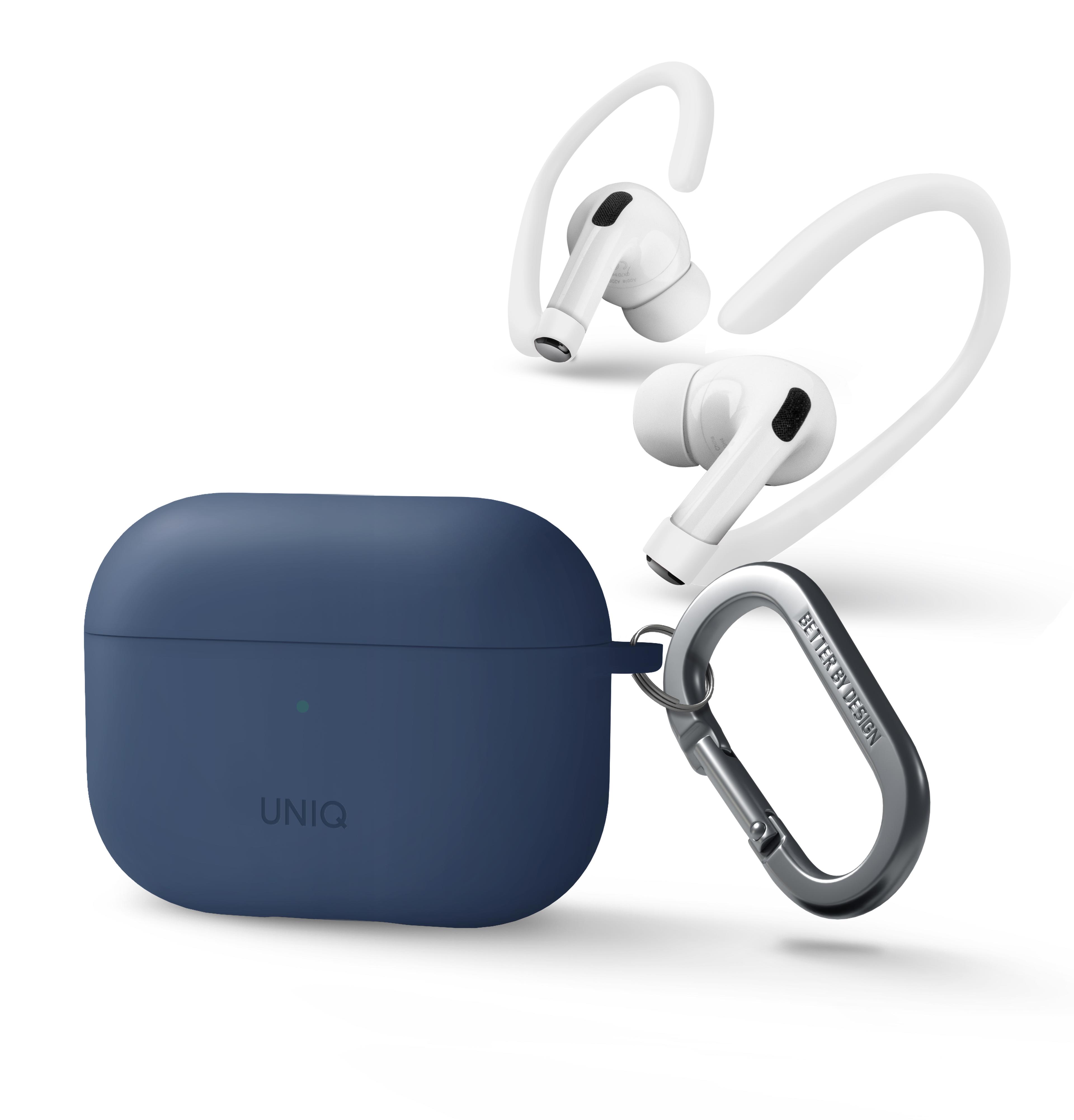 Uniq Airpods Pro 2 (2.nesil) Nexo Silikon Kılıf - Lacivert