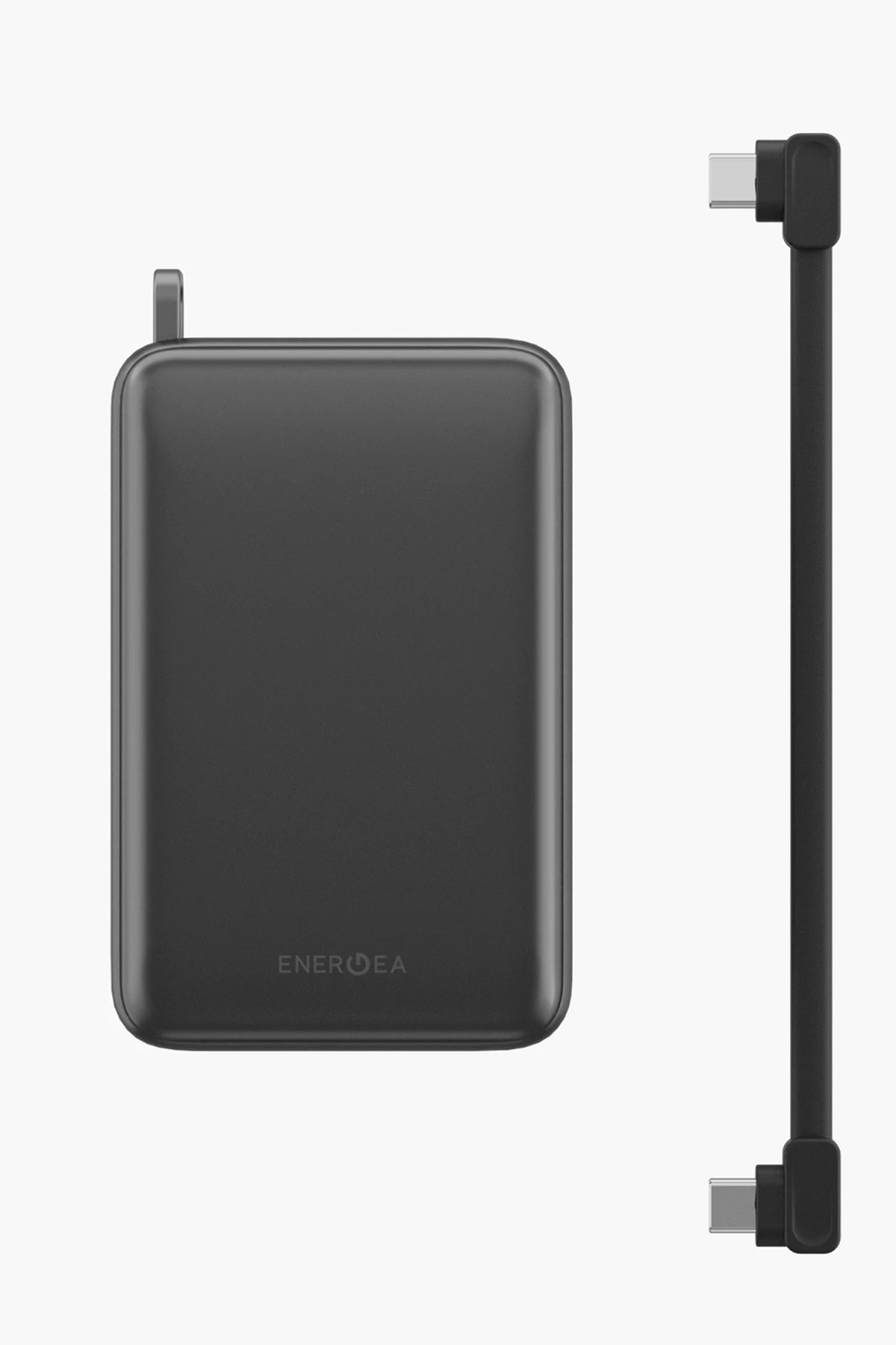 Energea ComPac Ultra67 20.000 mAh 2 Adet 67W Type-C ve 18W USB Çıkışlı Ekstra 100W Kablolu PD Hızlı Şarj Powerbank - Koyu Gri