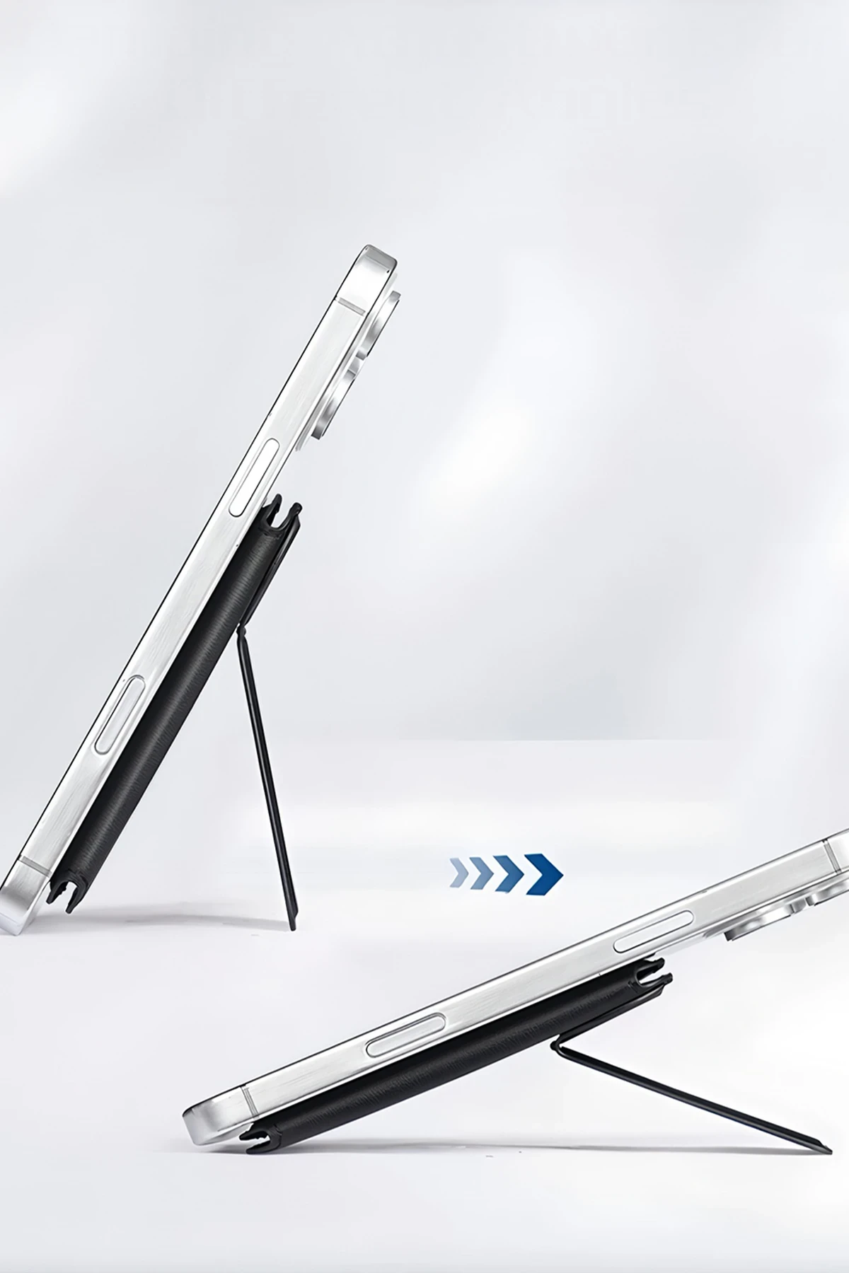 HDD HS-021 Stant Özellikli Magsafe Kartlık - Siyah