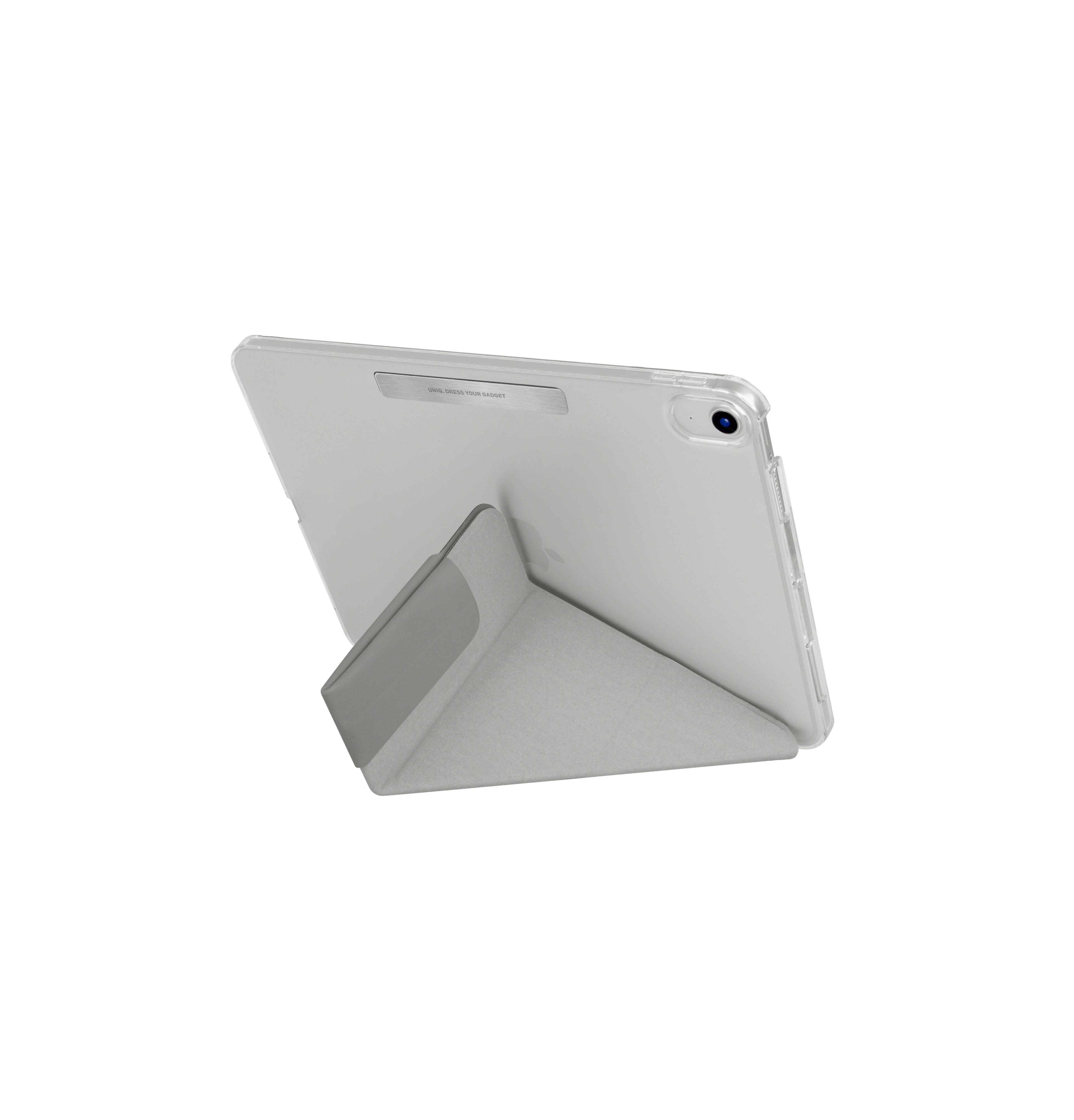 Uniq iPad 2022 10.9 (10.nesil) Camden Katlanabilir Tablet Kapak - Gri