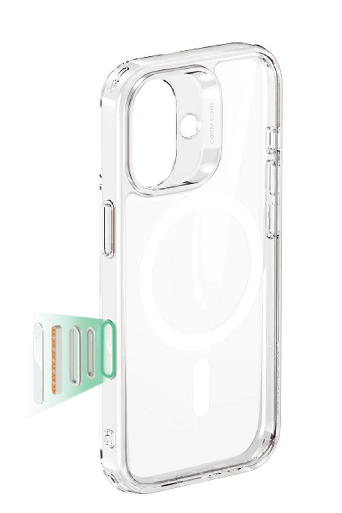 ESR Apple iPhone 17 Classic Hybrid Magsafe Kapak - Şeffaf