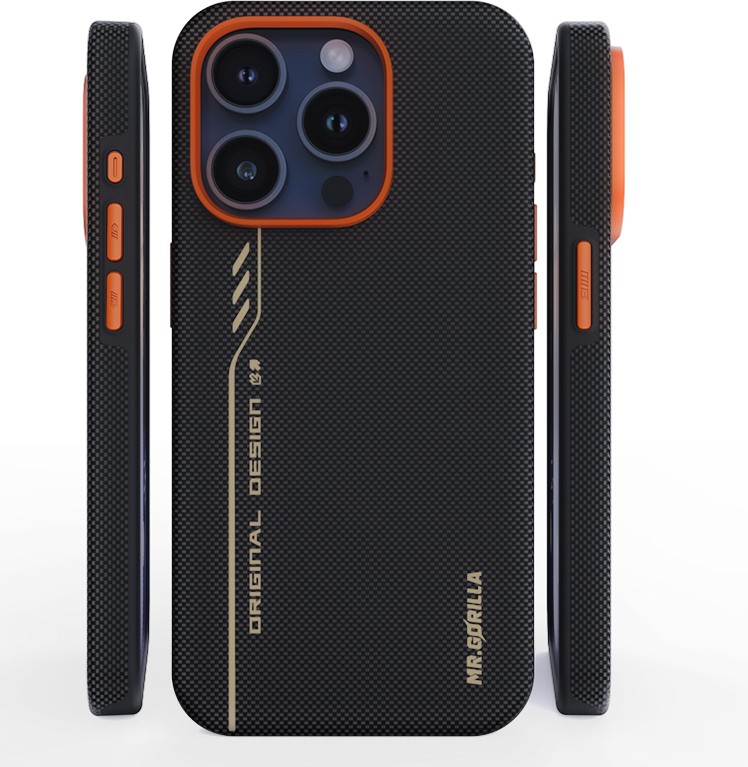 Blueo 16 Pro Fully Wraped Aramid Fiber Magnetic Telefon Kılıfı