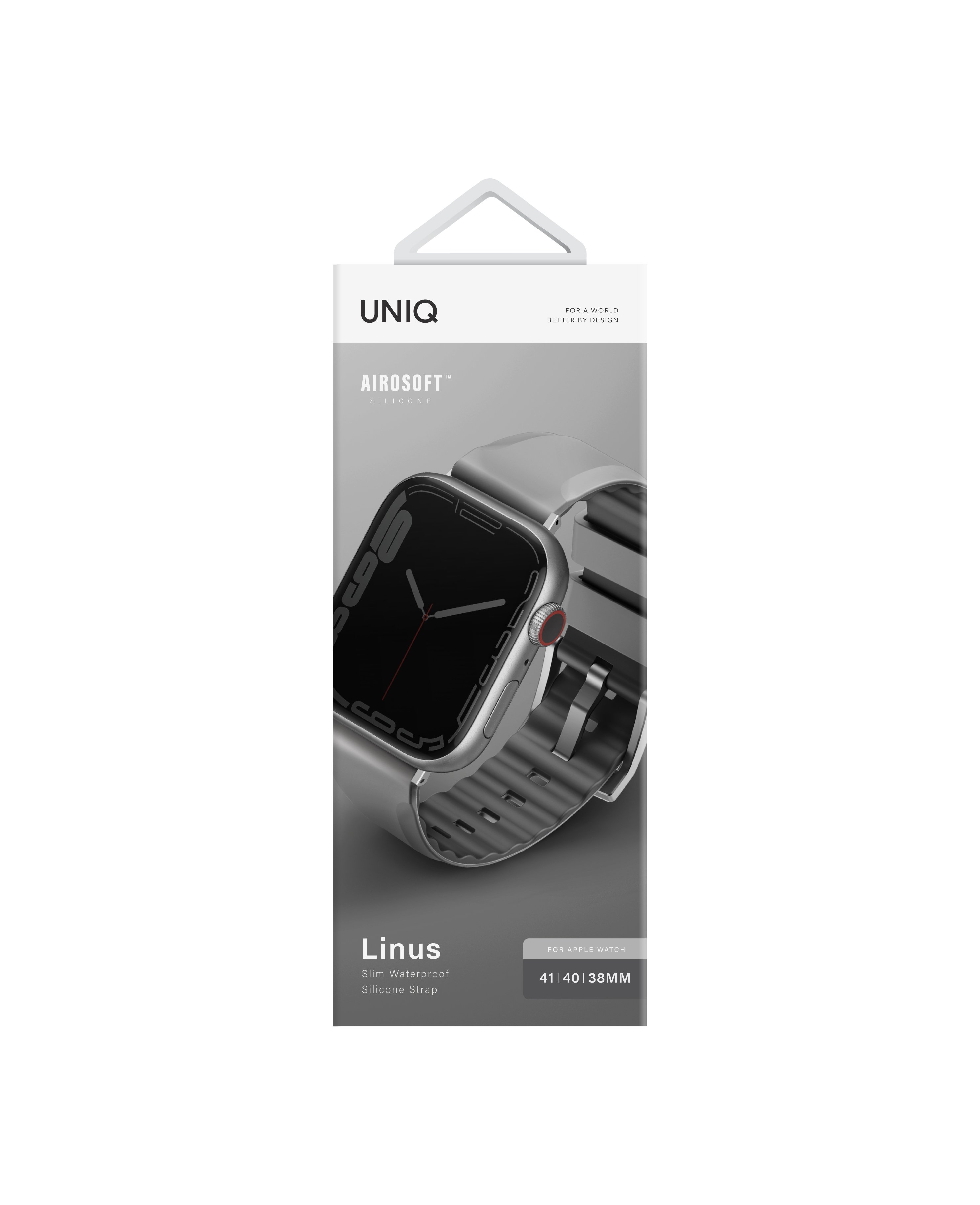 Uniq Watch 46mm Linus Airosoft Silikon Kılıf - Gri