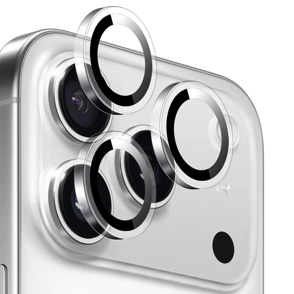 Uniq Apple iPhone 17 Pro Max Optix Kamera Lens Koruyucu - Şeffaf